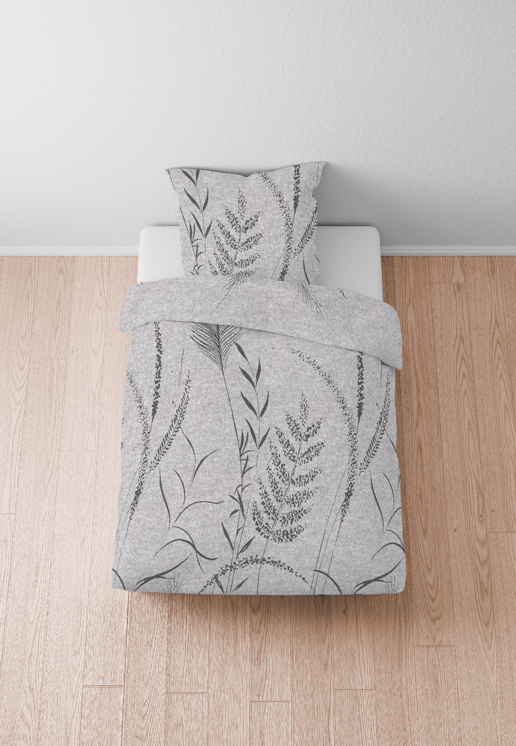 Biberna Bettwäsche 0840518, Flanell, 2 teilig, günstig online kaufen