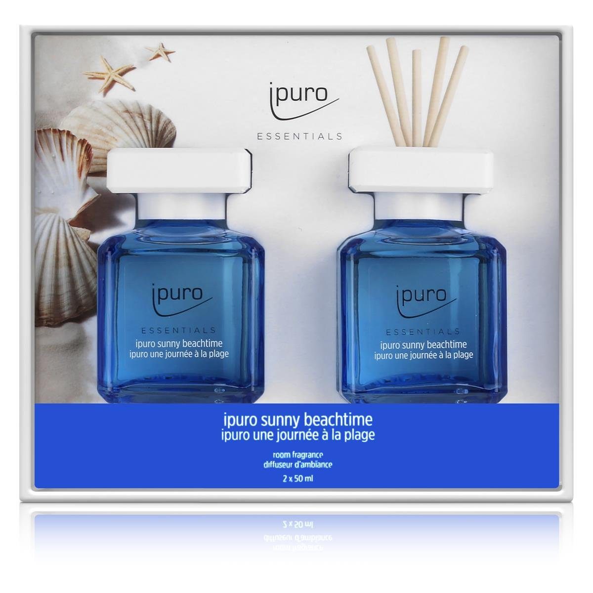 Raumduft Geschenkset Essentials by ipuro sunny beachtime 2x50ml