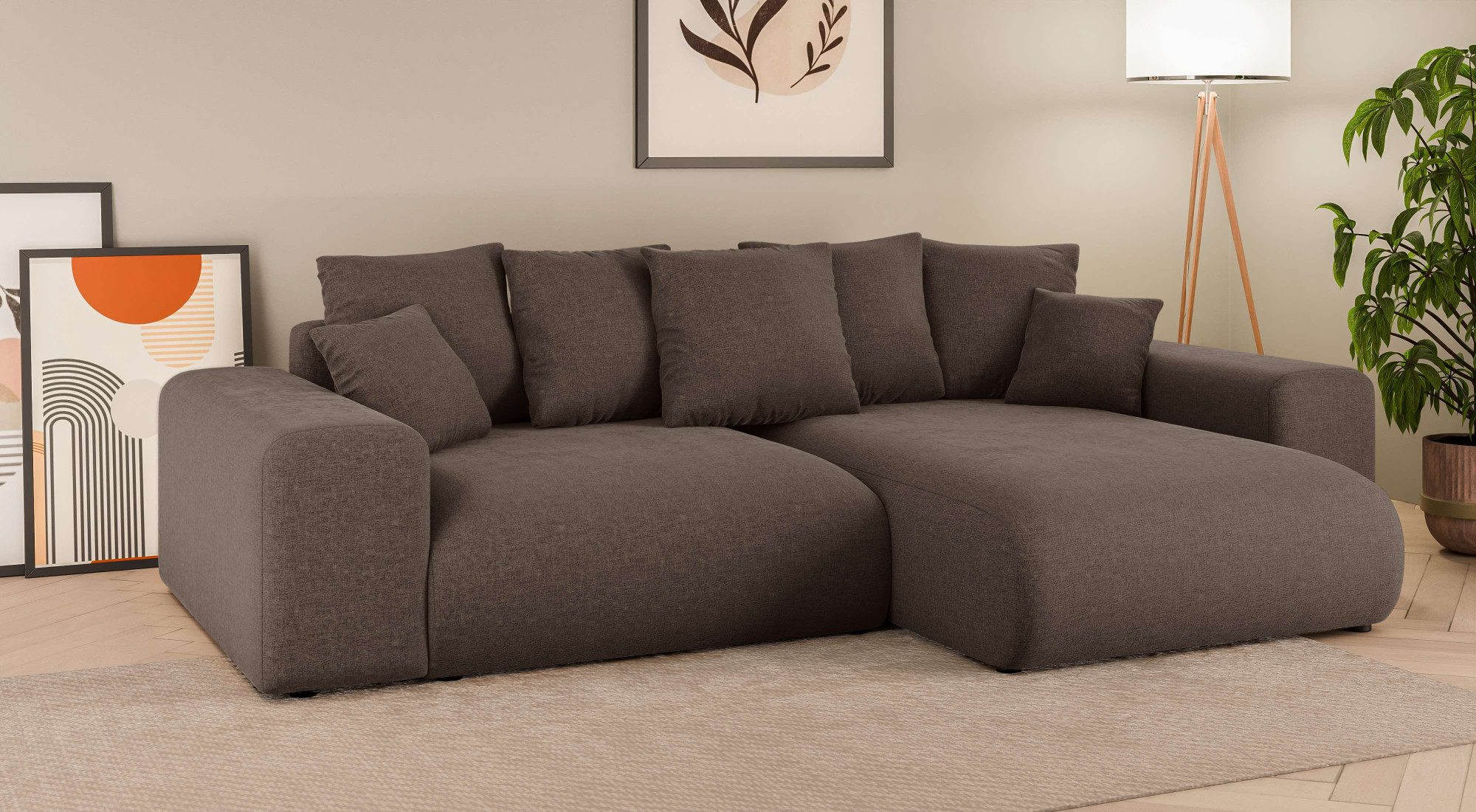 Home affaire Ecksofa LAKESIDE mit Bettfunktion günstig online kaufen