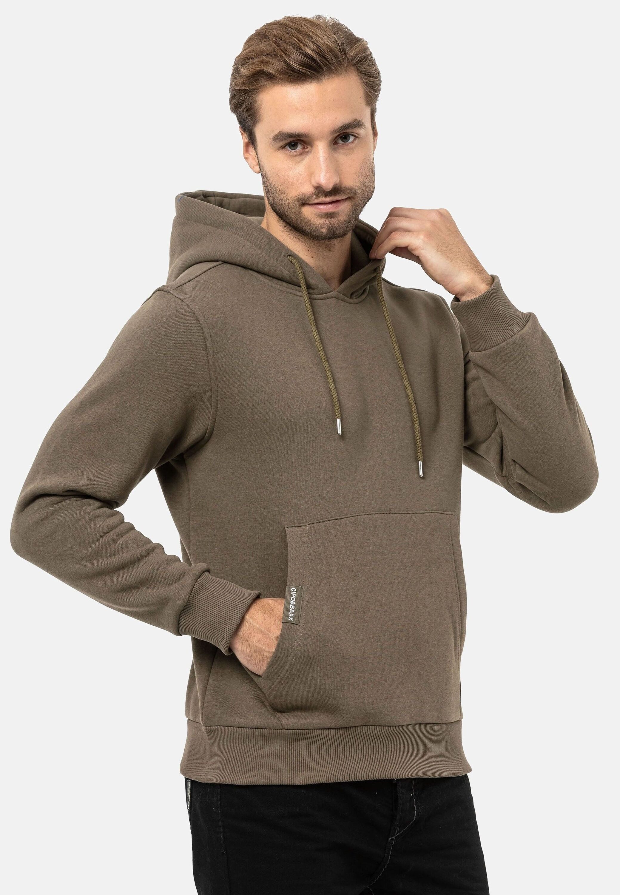 Cipo & Baxx Sweatshirt Sweatshirts (1-tlg) mit Kapuze, CL557 – Bild 5 von 5