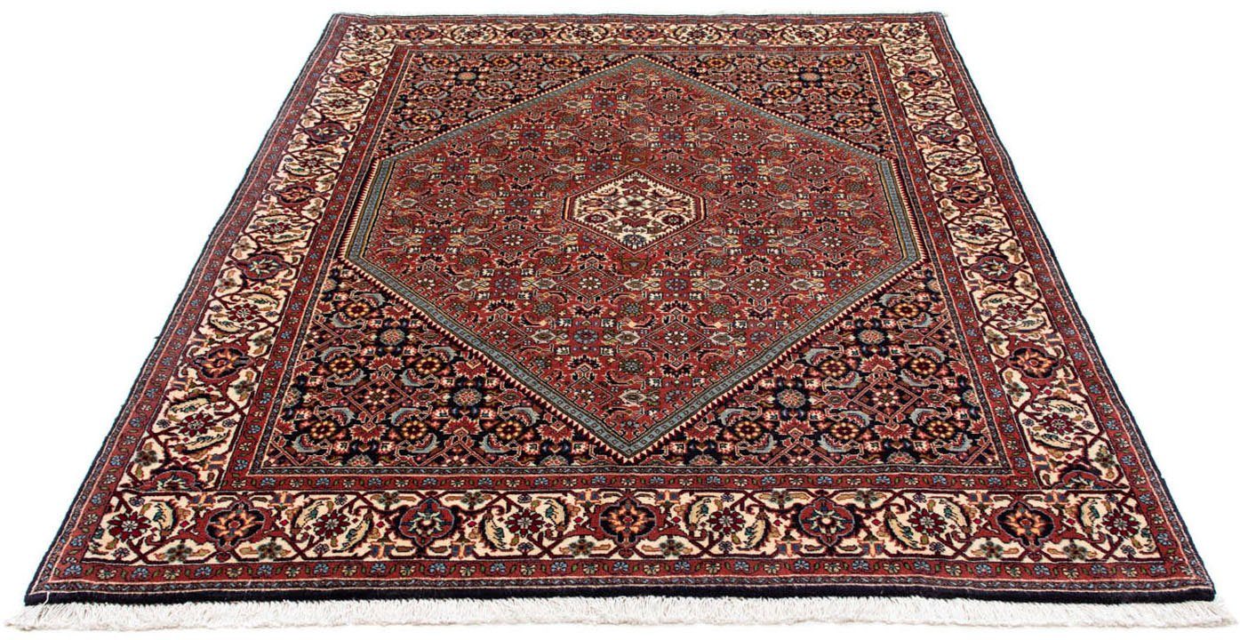 Wollteppich Bidjar - Zanjan Medaillon Rosso 200 x 144 cm, morgenland, rechteckig, Höhe: 15 mm, Unikat mit Zertifikat