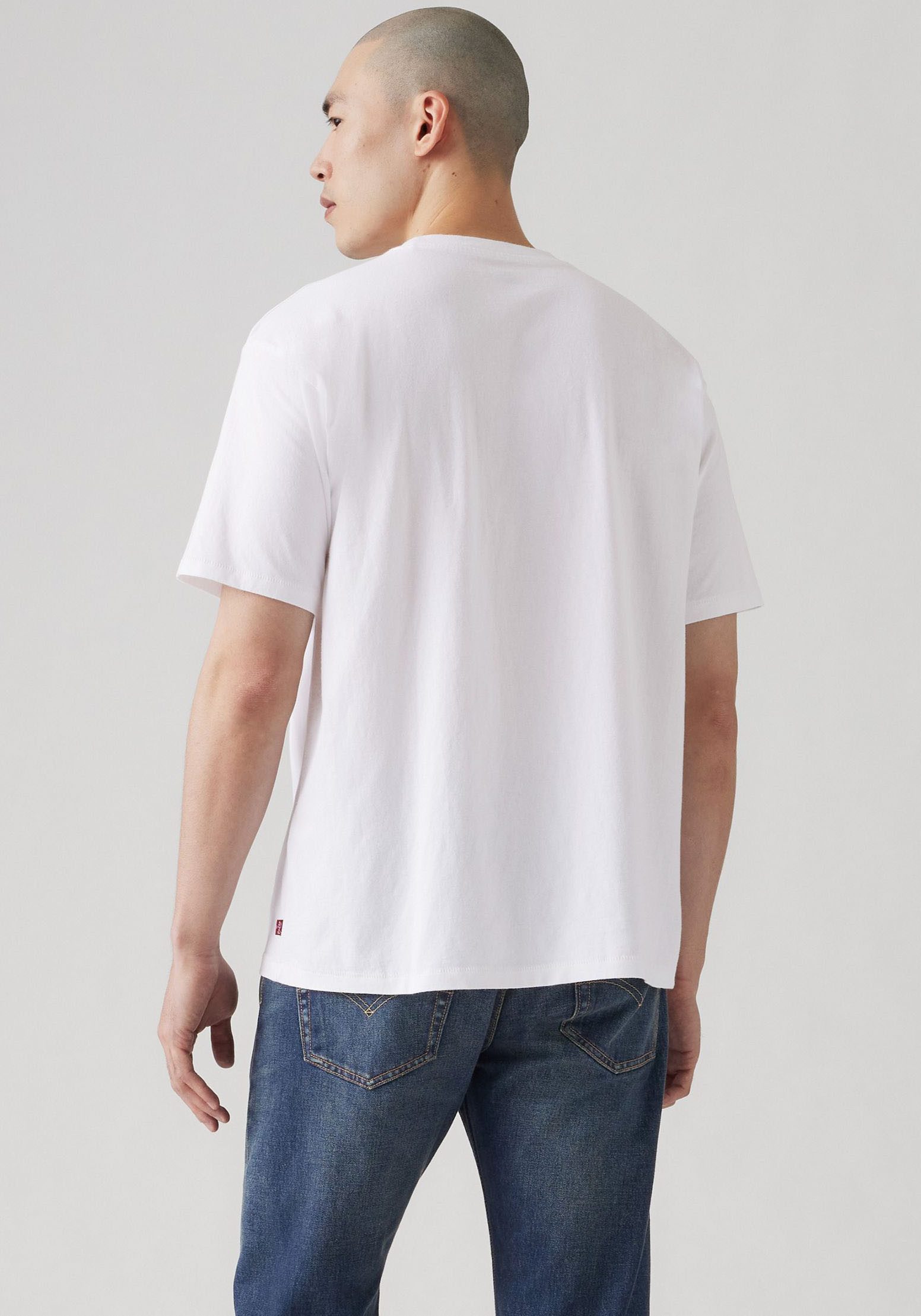 Levi's® Rundhalsshirt LE RED TAB VINTAGE TEE im klassischen Levi's® Design