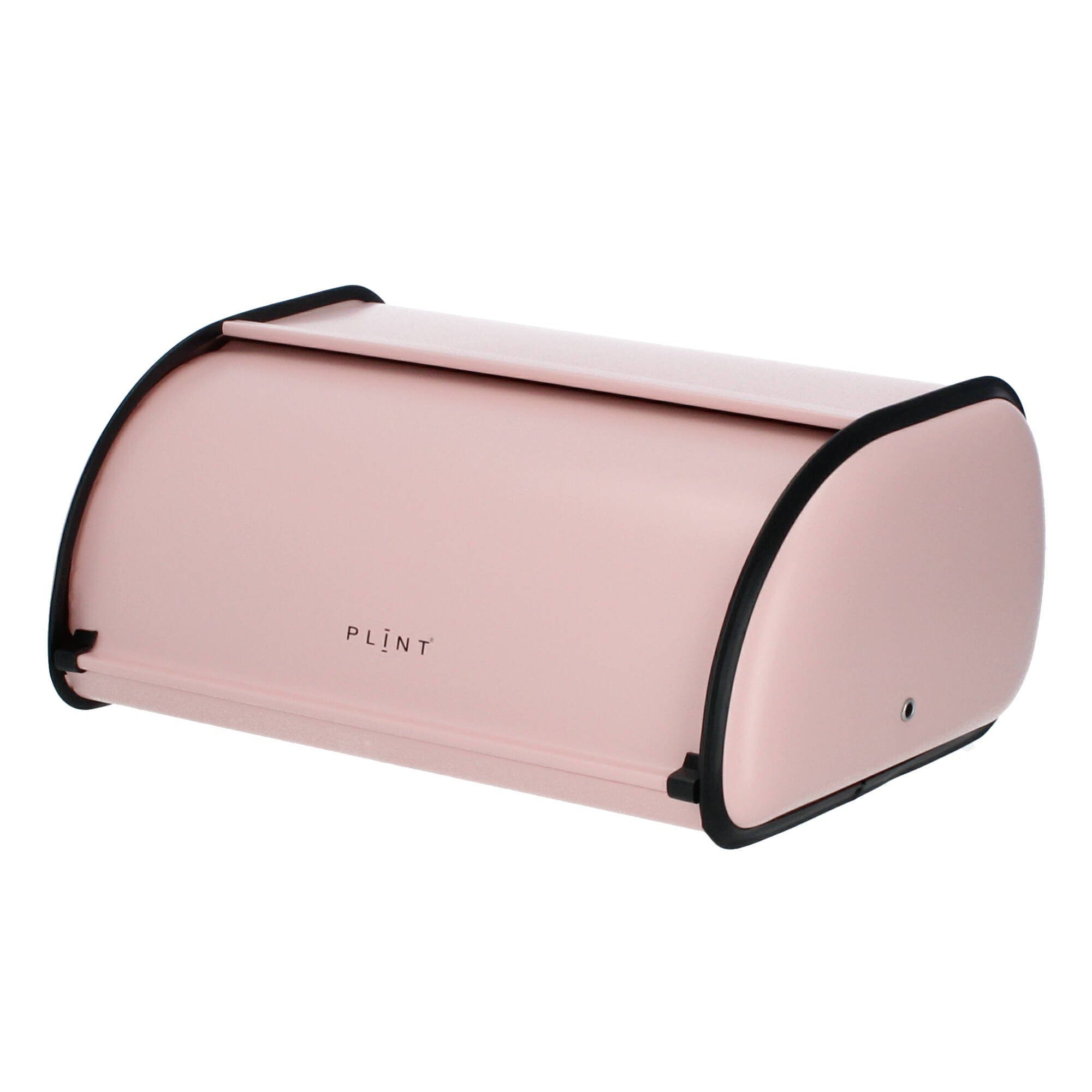 Plint Vorratsdose Plint Brotkasten Brotbox Retro rose pastellrosa, Metall