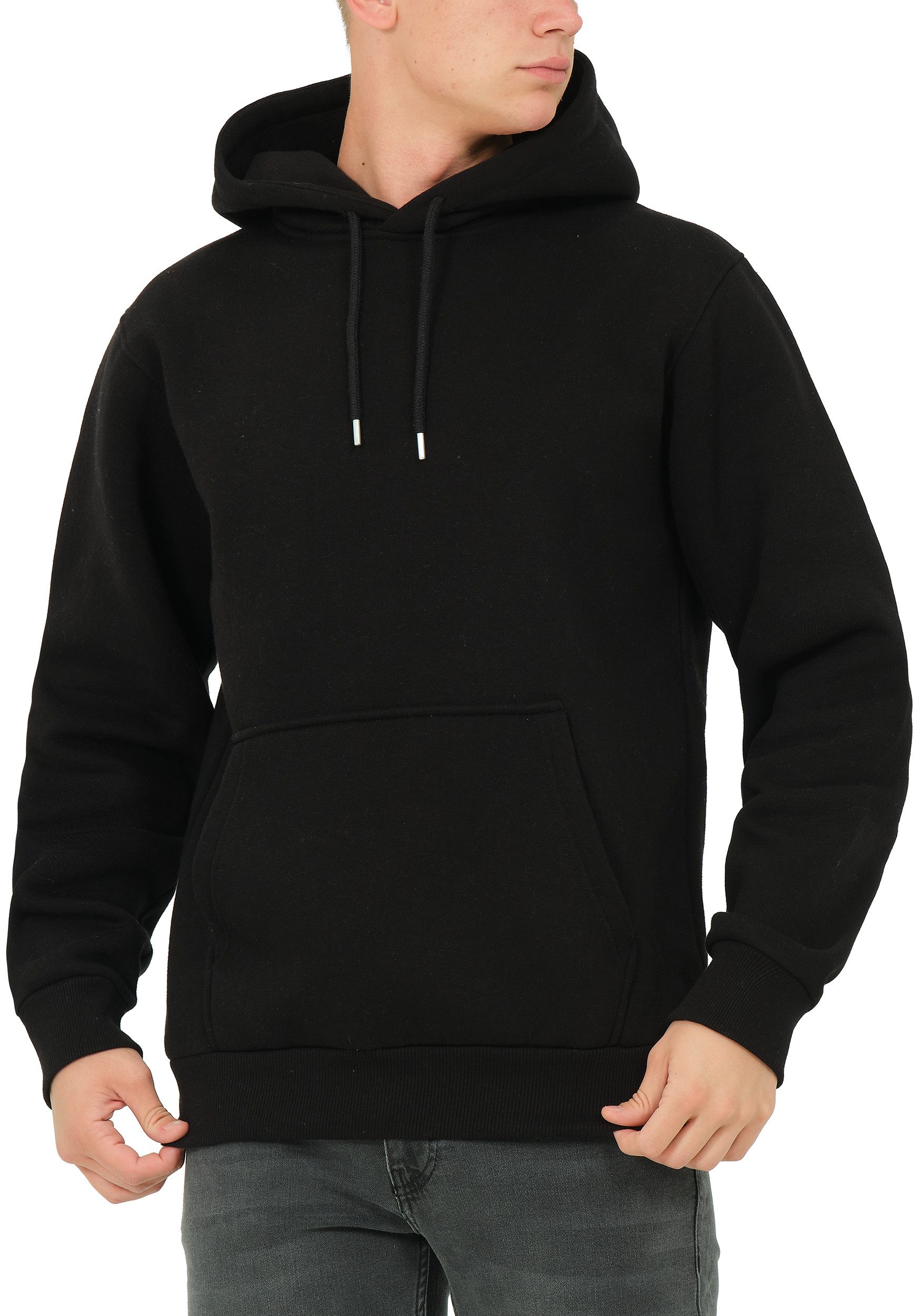 S&S Kapuzensweatshirt Hoodie Herren Kapuzenpullover Moderne Sweatshirt Baumwollmischung Fleece Pullover Hoody