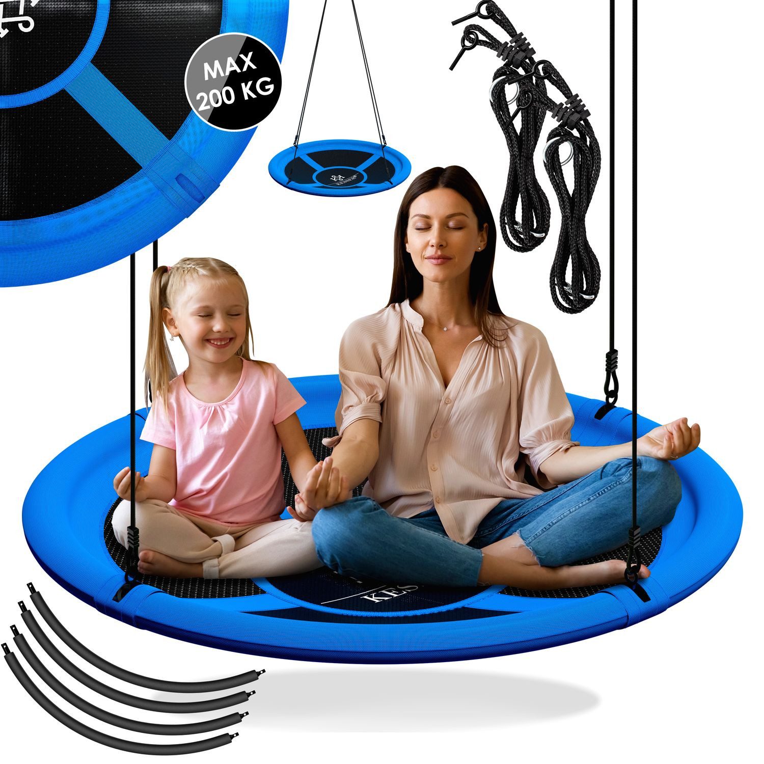 KESSER Einzelschaukel, Nestschaukel Tellerschaukel Hängeschaukel Rundschauk günstig online kaufen