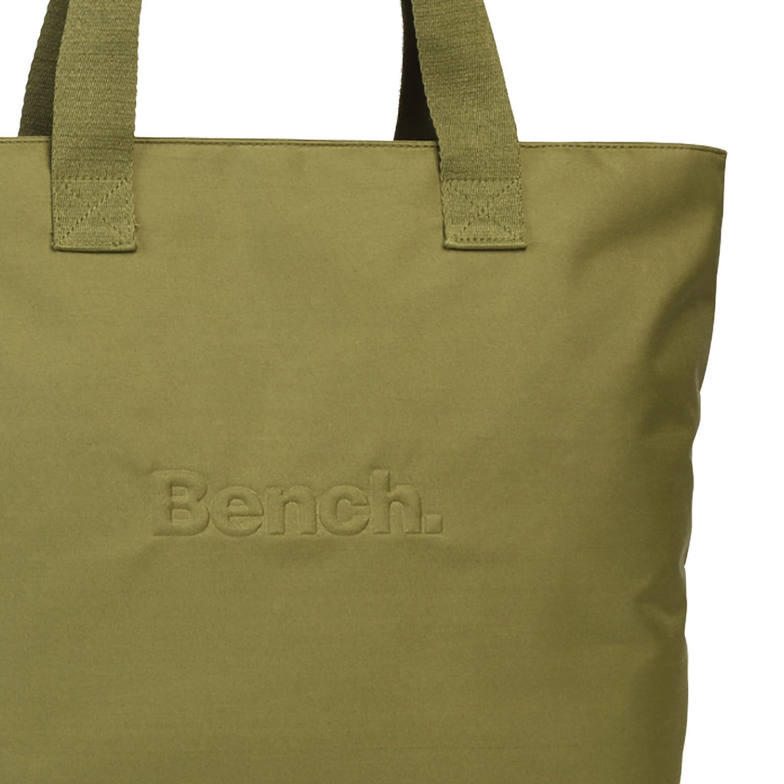 Bench. Shopper Bench Shopper Polyester grün (Shopper), Damen Shopper Polyester, grün ca. 48cm x ca. 34cm