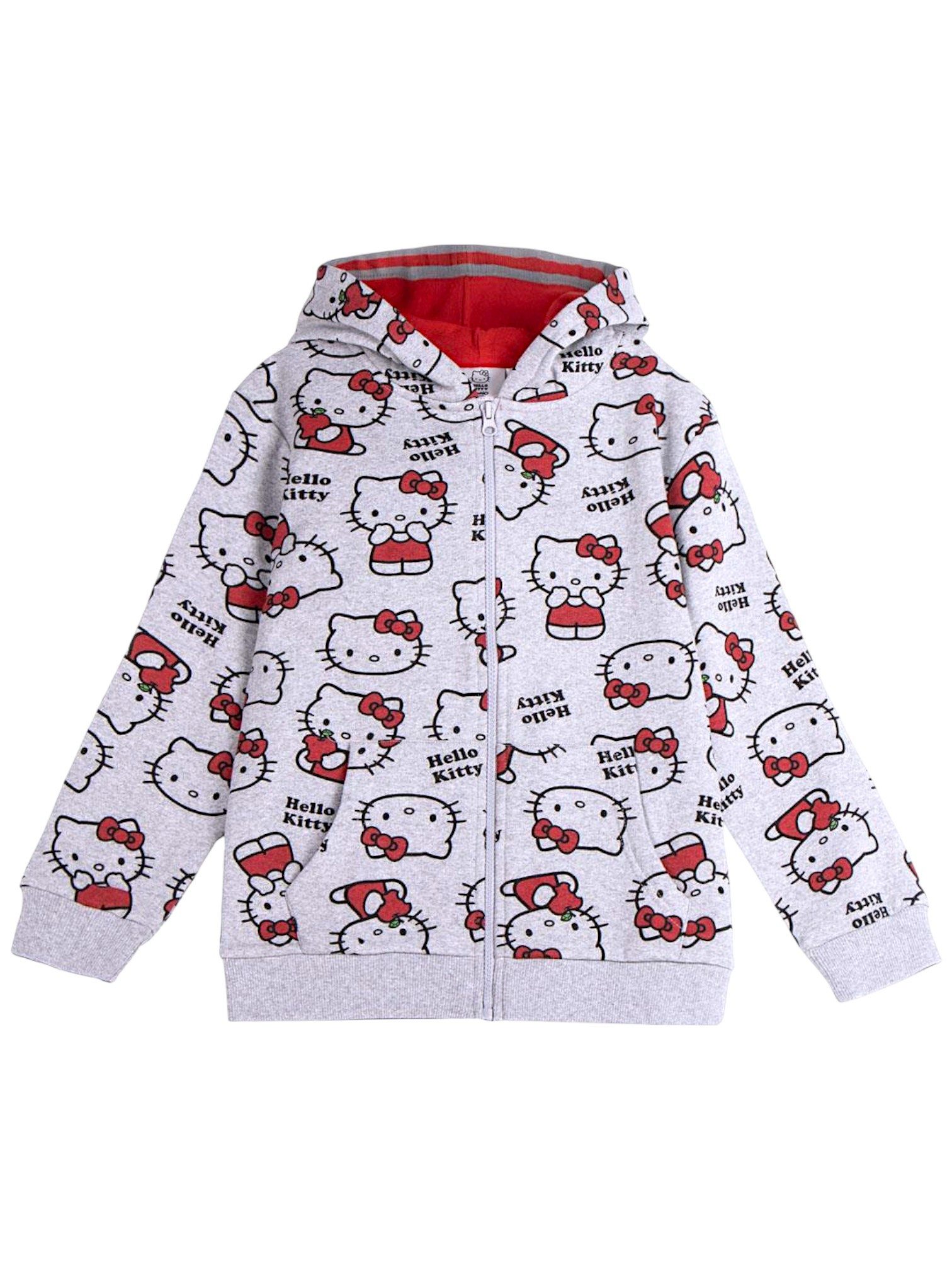 Sweatjacke Hello Kitty Allover-Print