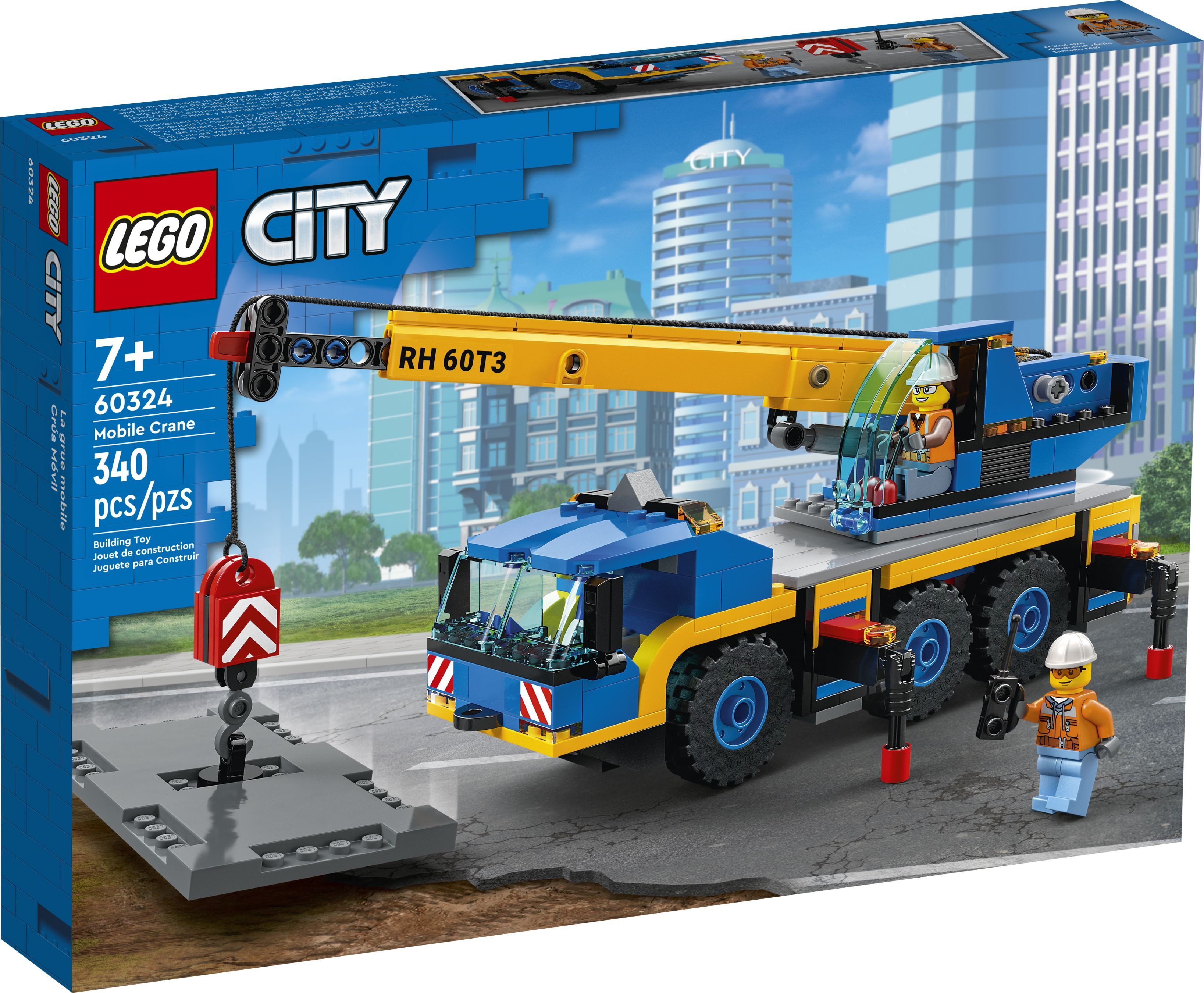 LEGO® LEGO® City 60324 Geländekran Konstruktionsspielsteine, günstig online kaufen