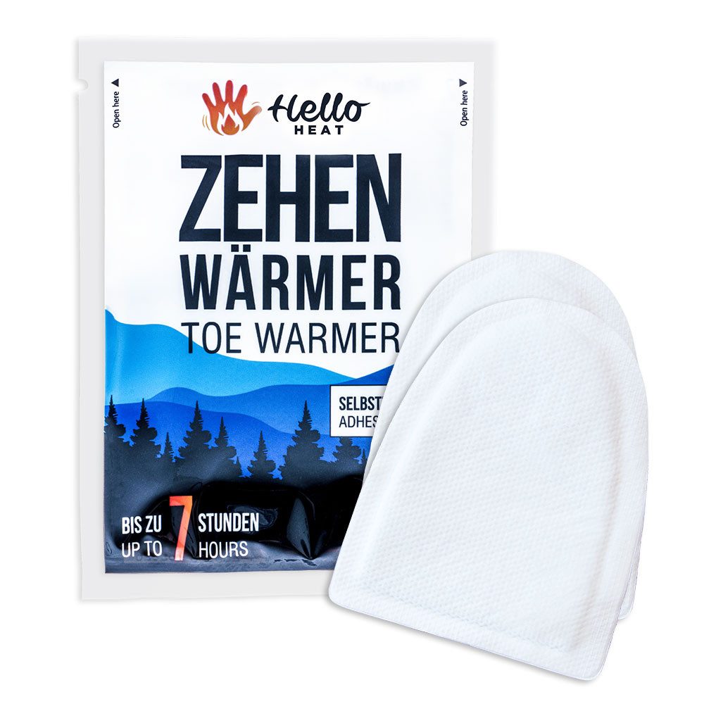 Hello HEAT Fußwärmer Hello HEAT Zehenwärmer, 40 Paar, 7h Wärme