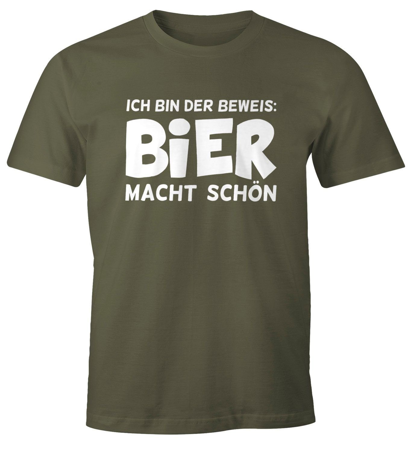 MoonWorks Print-Shirt Ich bin der Beweis günstig online kaufen