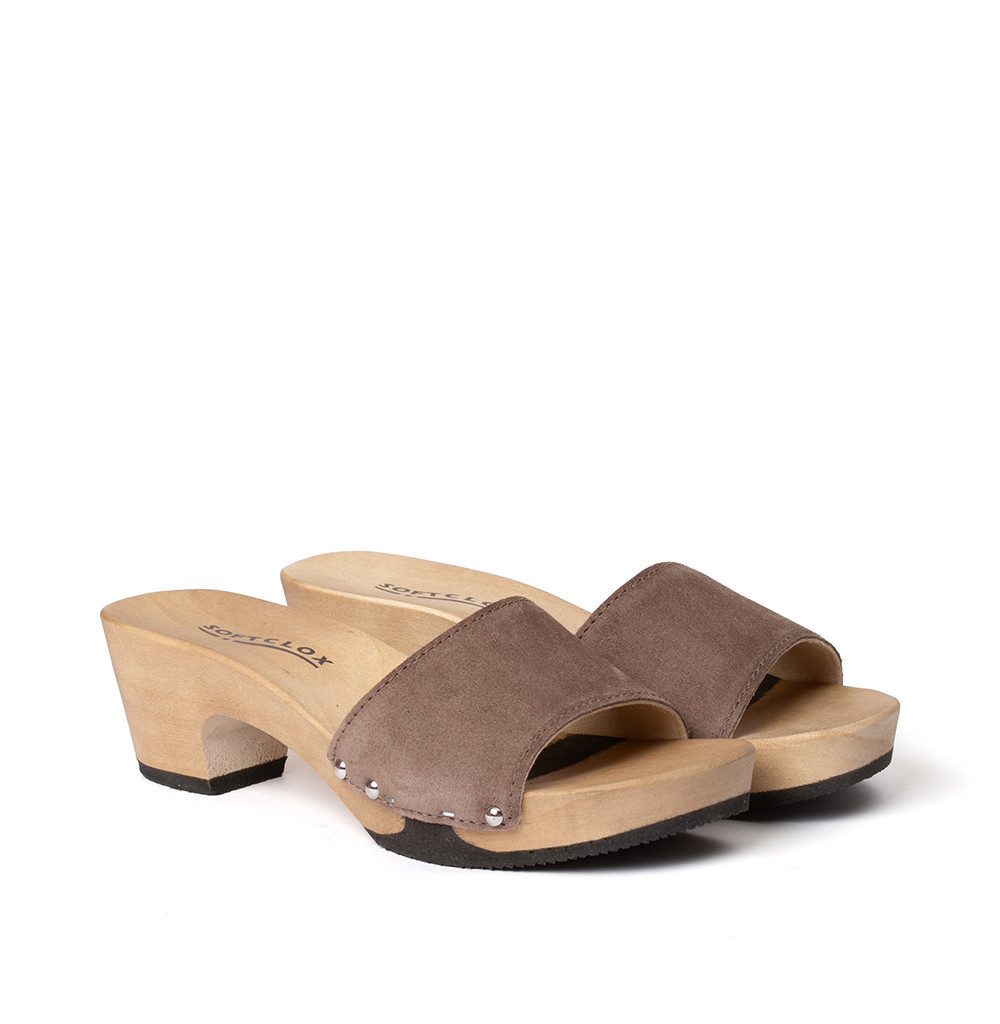 Softclox KELLY Kaschmir mocca (hazelnut) Pantolette