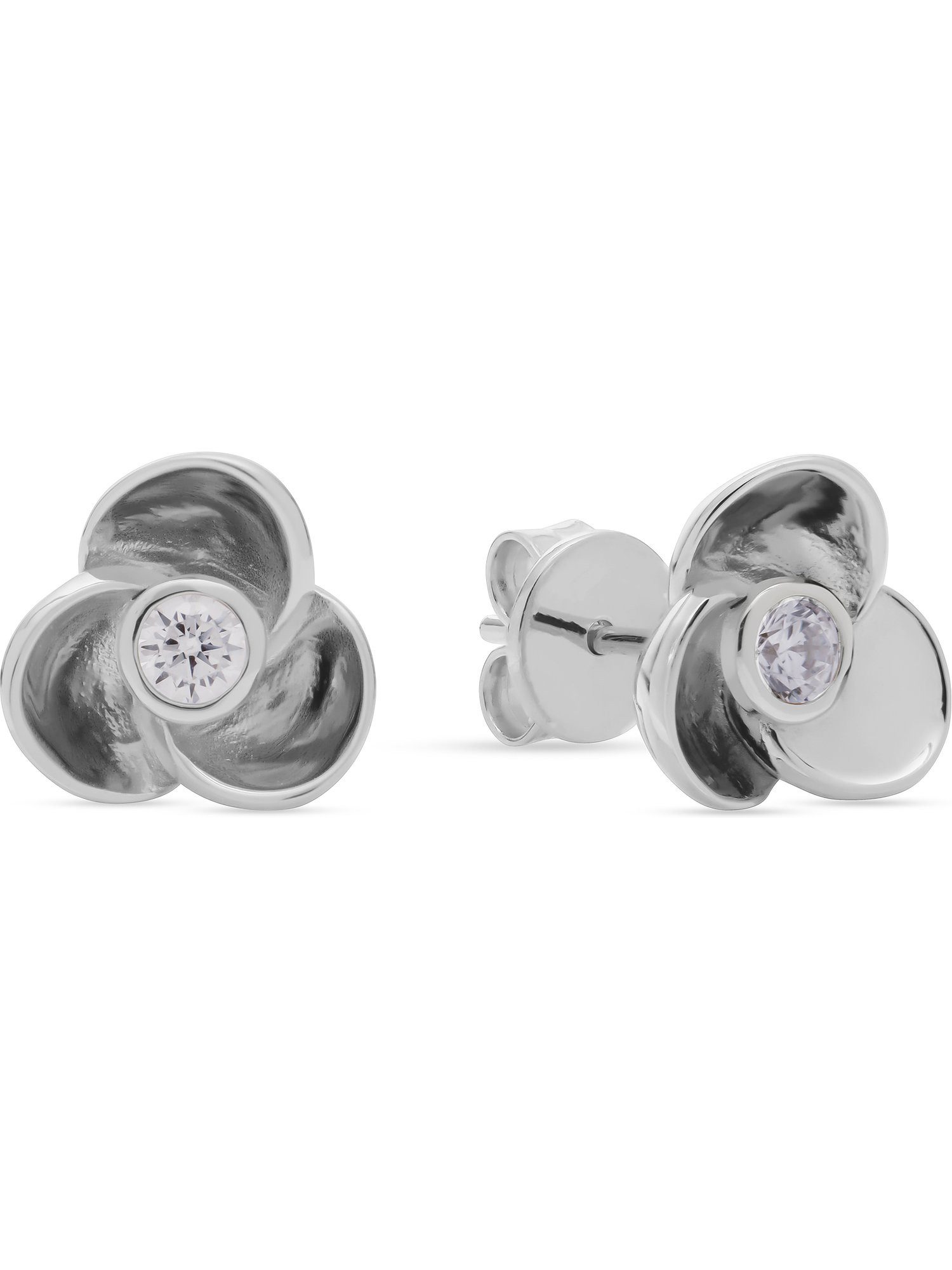 JETTE Paar Ohrstecker, FLOWERS