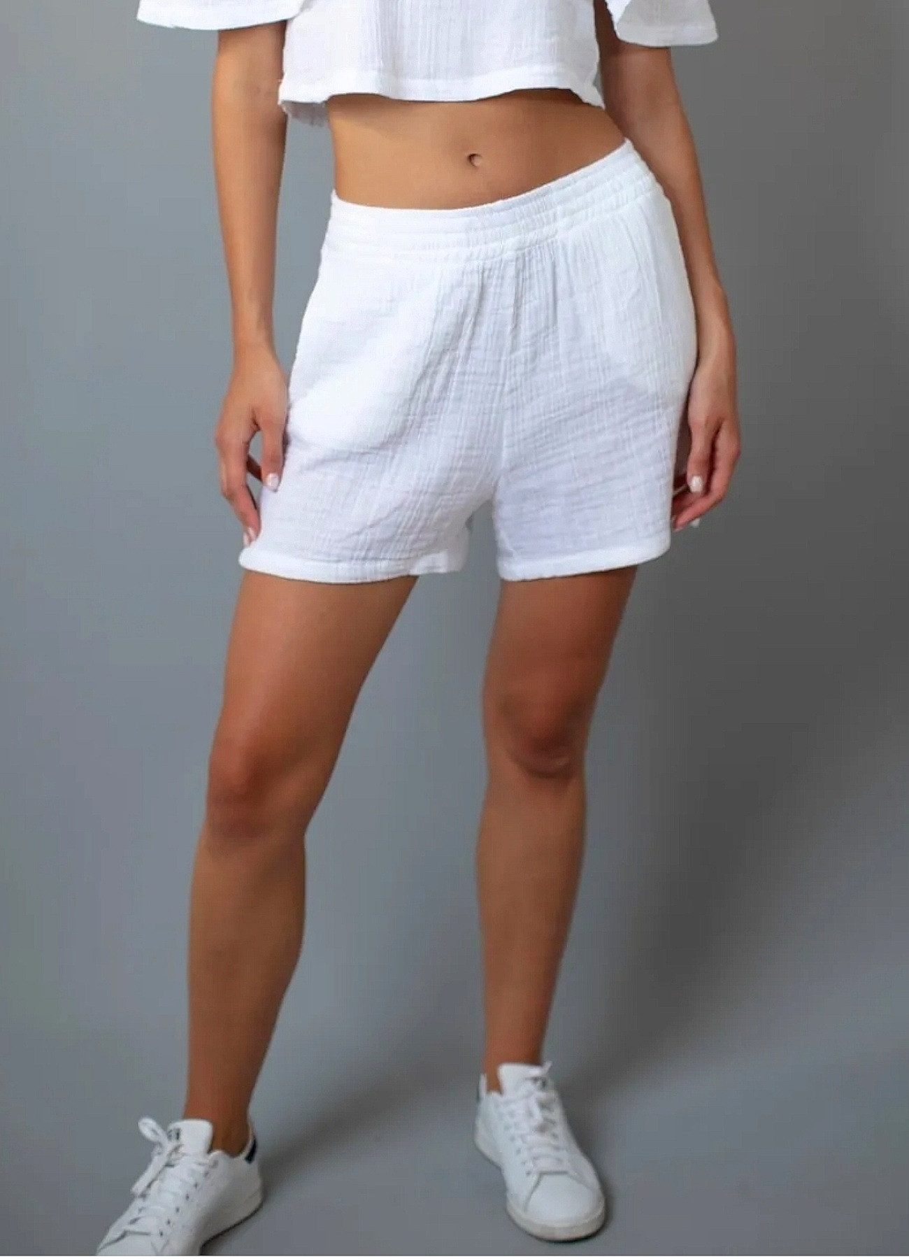 fashionshowcase Shorts Shorts Damen Palazzo-Shorts aus günstig online kaufen