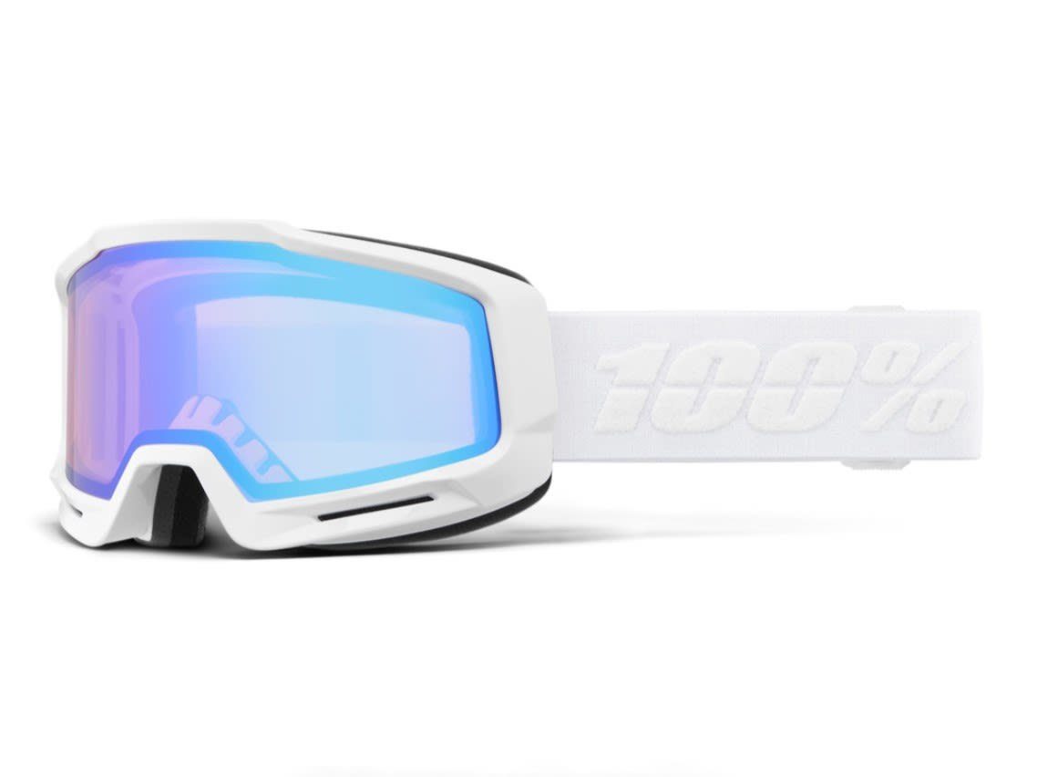 100% Skibrille 100% Okan Hiper Accessoires HiPER White - Turquoise ML Mirror