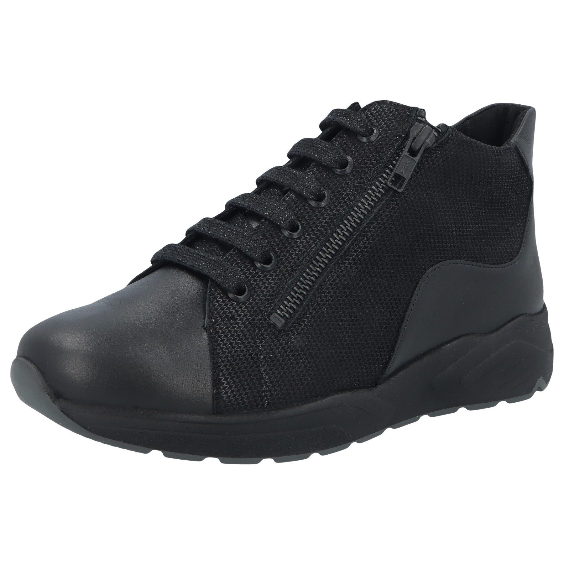 SOLIDUS Solidus Erwachsene Solidus Mia Stiefel Leder Reißverschlussstiefel