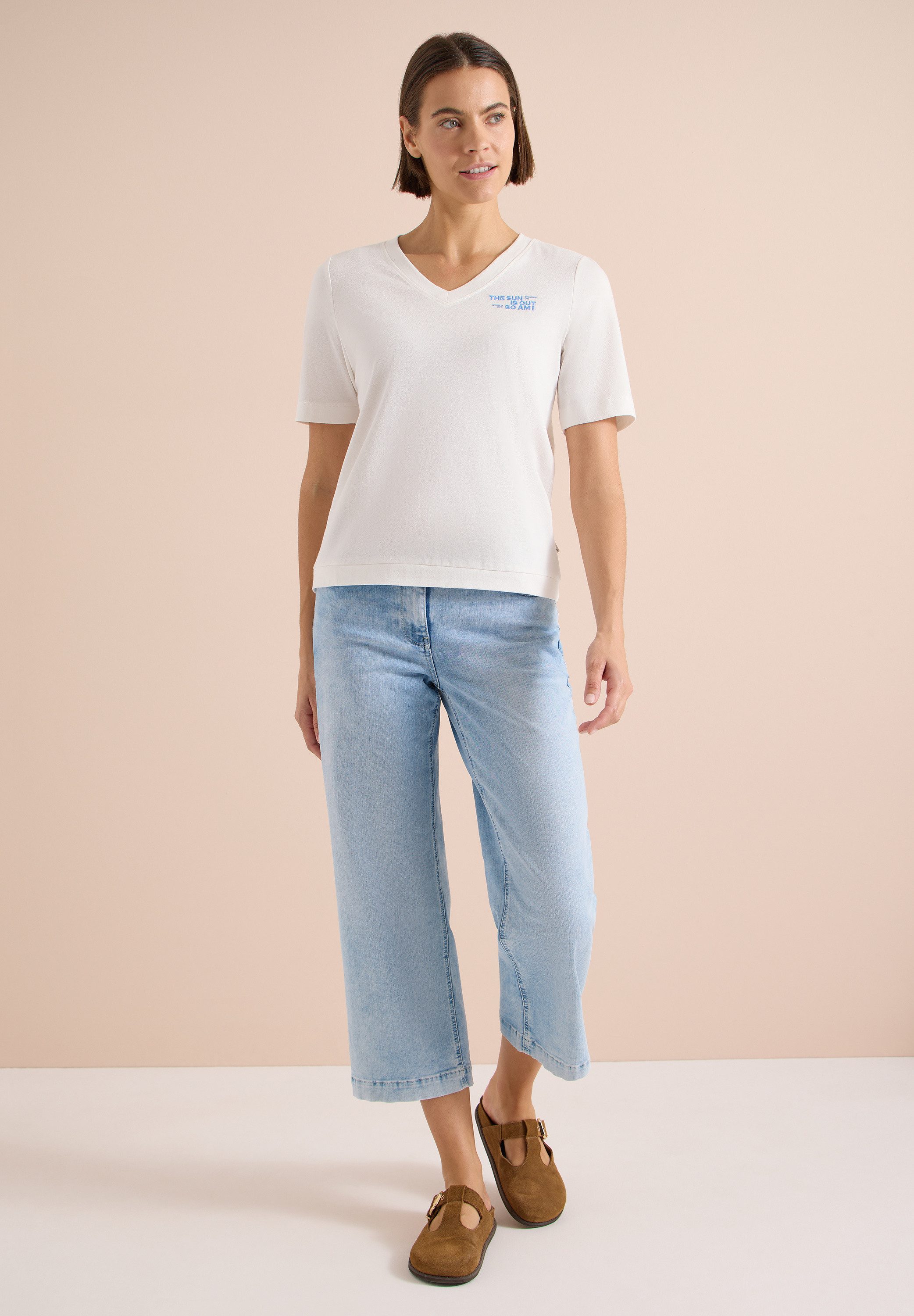 CECIL T-Shirt aus reiner Baumwolle – Bild 3 von 5