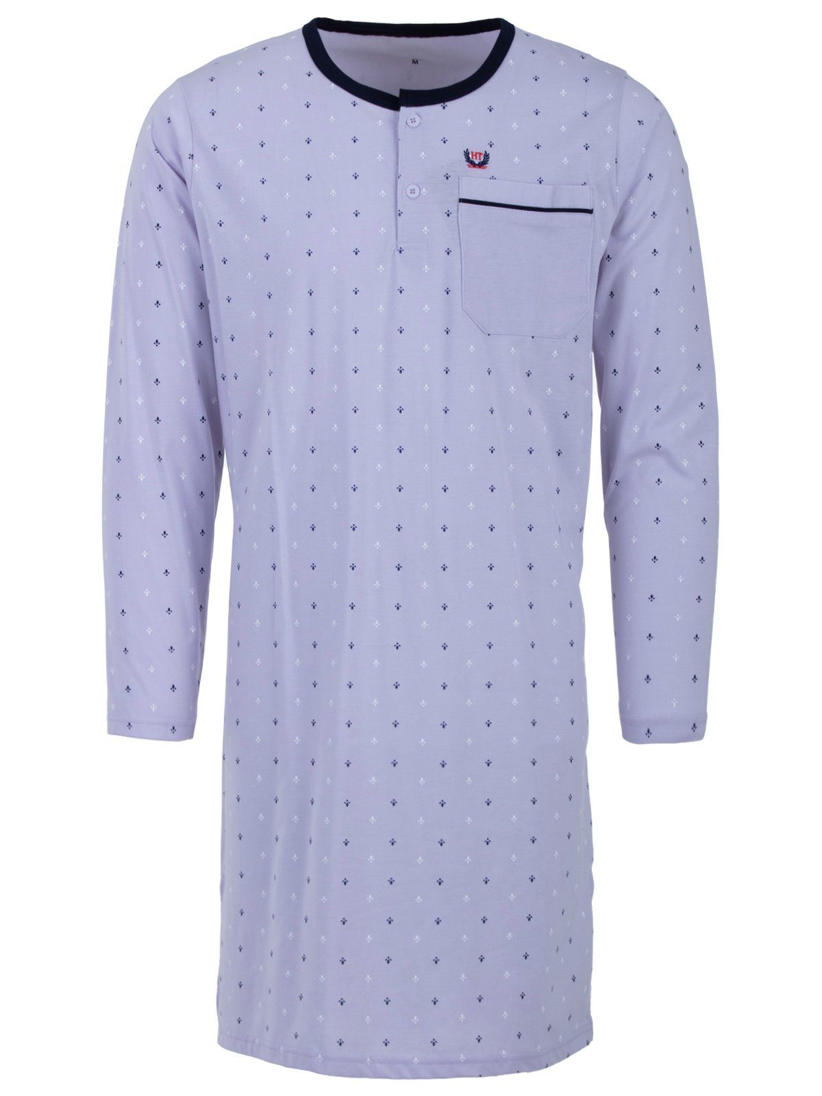 Henry Terre Nachthemd Nachthemd Langarm - Lilie günstig online kaufen