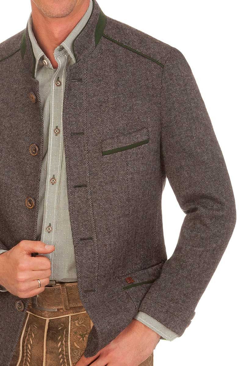 1890 Country Trachtenjanker Janker - WEER - anthrazit günstig online kaufen