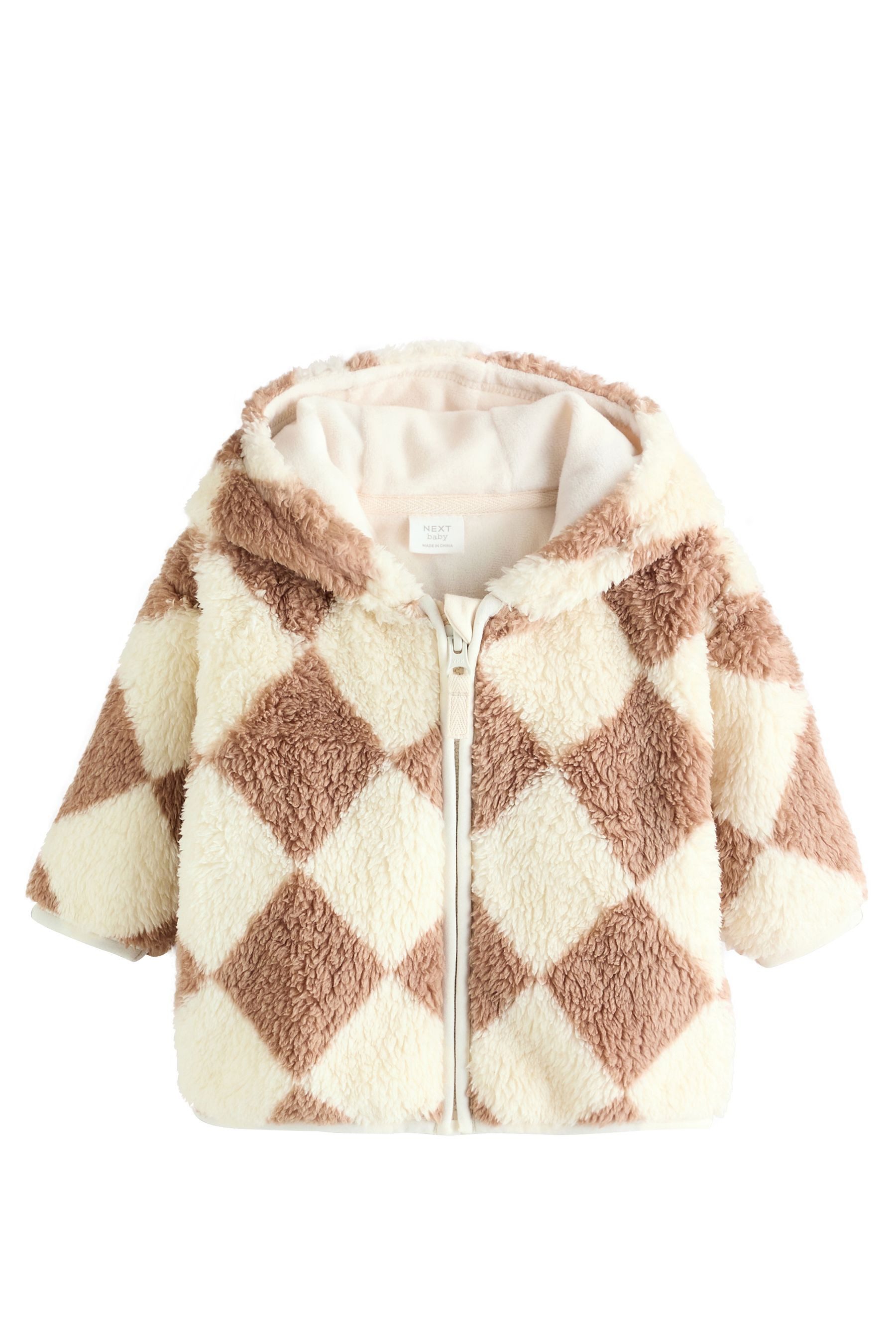 Fleecejacke Kuschelige Baby Fleecejacke mit 3D-Ohren