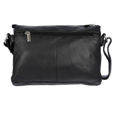 Christian Wippermann Clutch Kleine echt Leder Damen Umhängetasche Schultertasche Tasche Handtasche