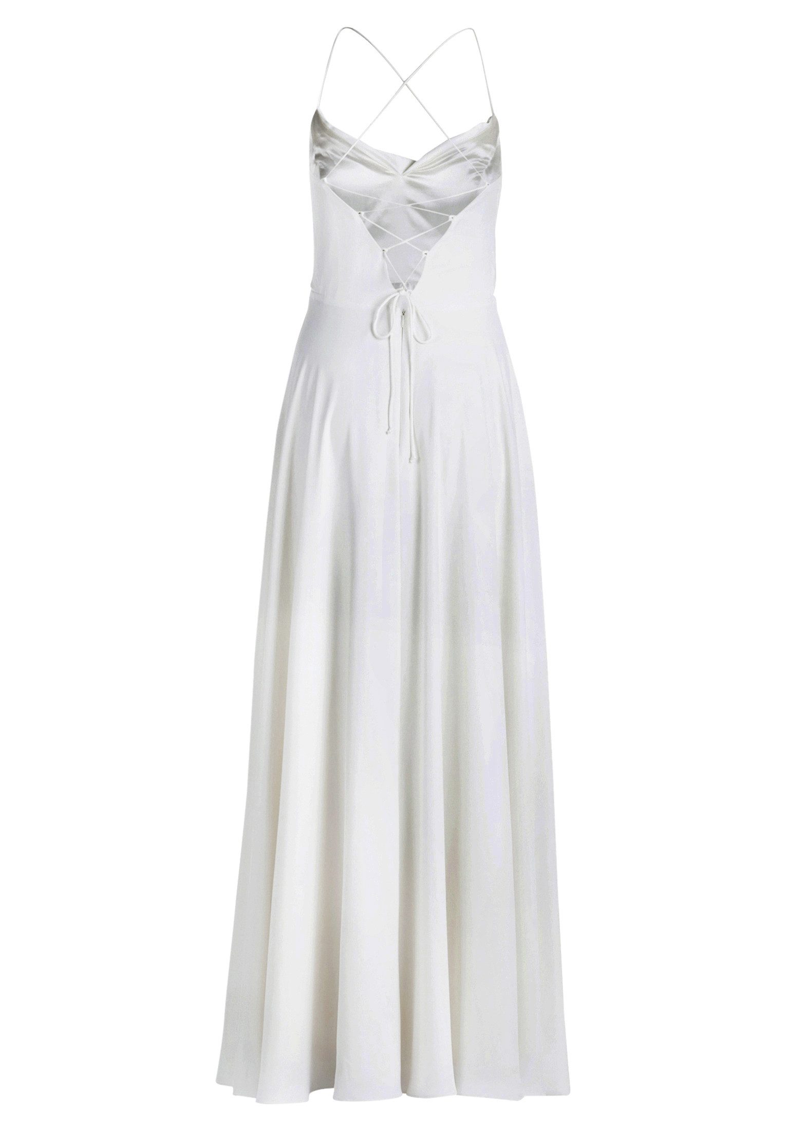 Vera Mont Abendkleid Damen mit Wasserfallausschnitt Material