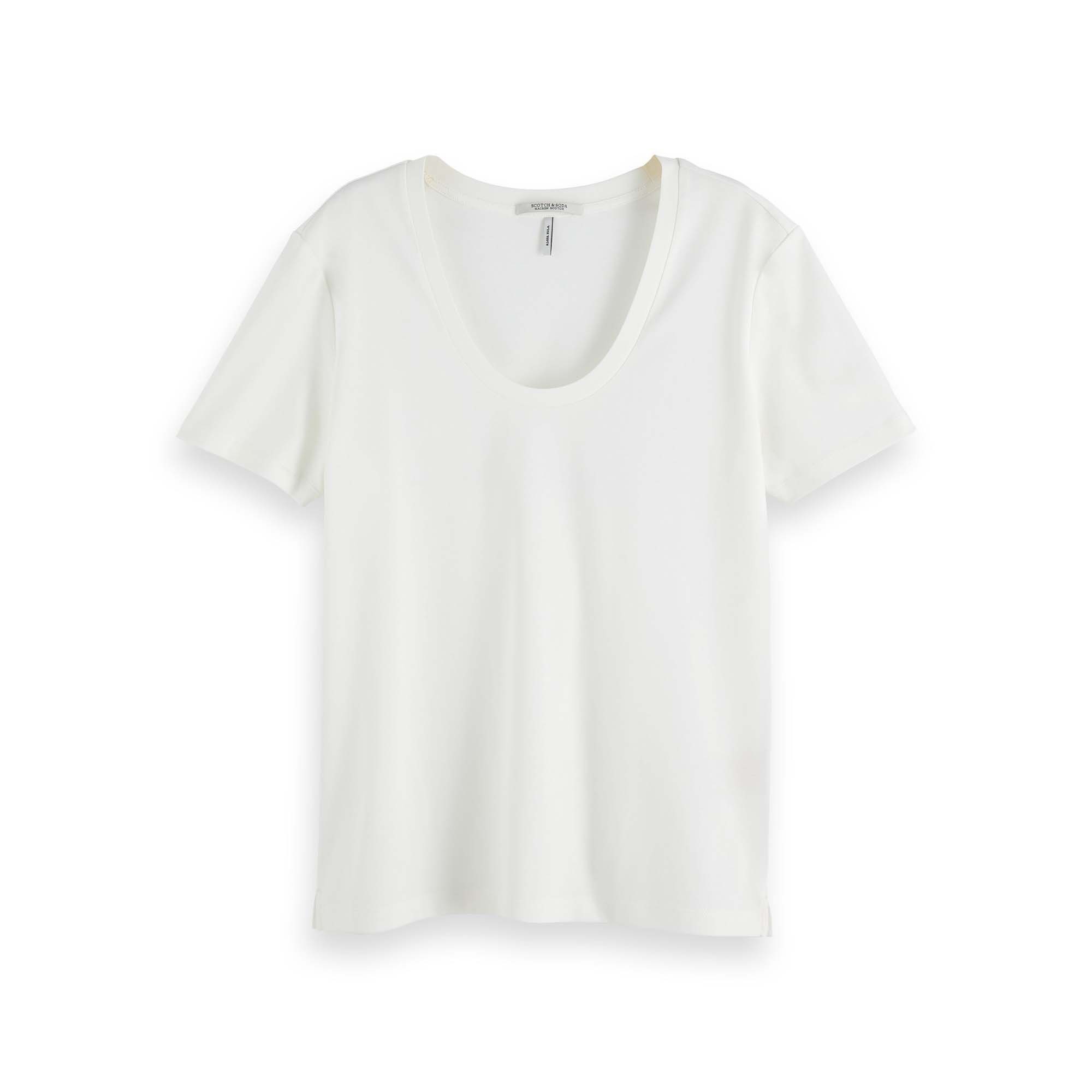Maison Scotch T-Shirt Maison Scotch Damen T-Shirt Mesmerized Jersey 156196