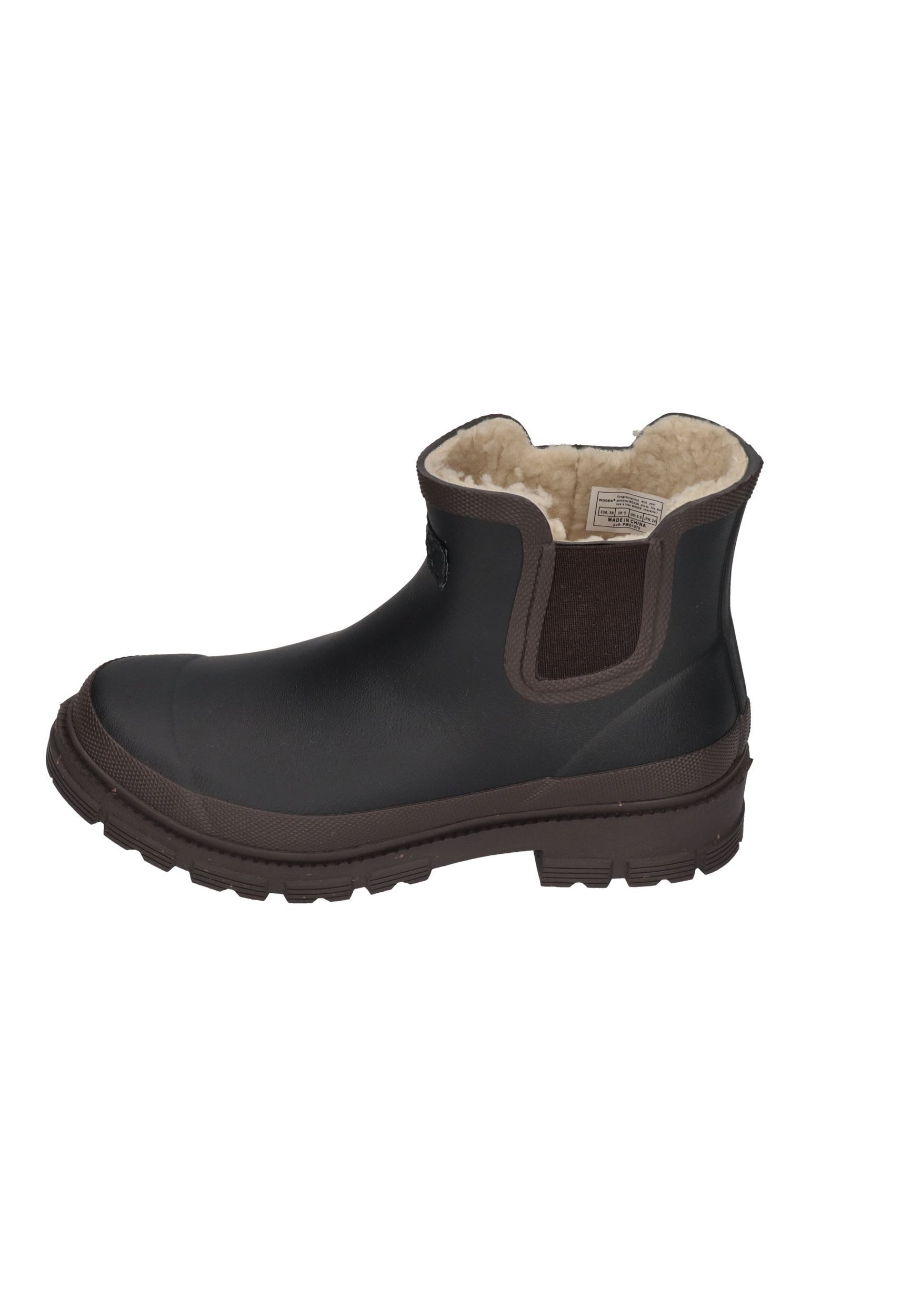 WODEN LIV WARM WATERPROOF Gummistiefel Black Chocolate günstig online kaufen