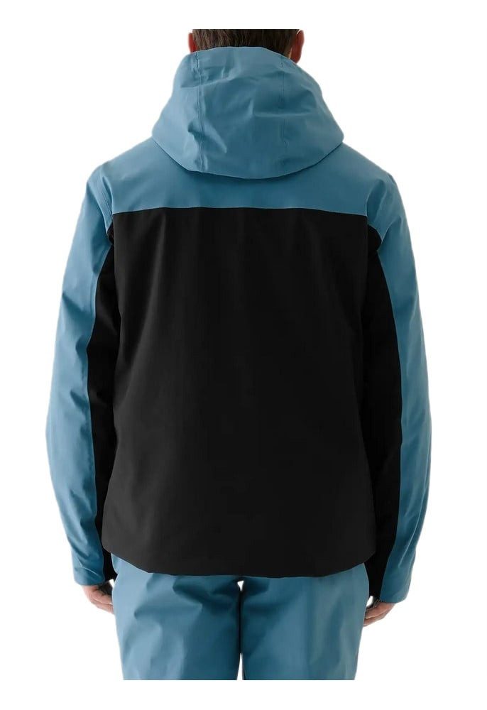 4F Winterjacke Winter-Skijacke Technical M0787 tealblau/schwarz Herren