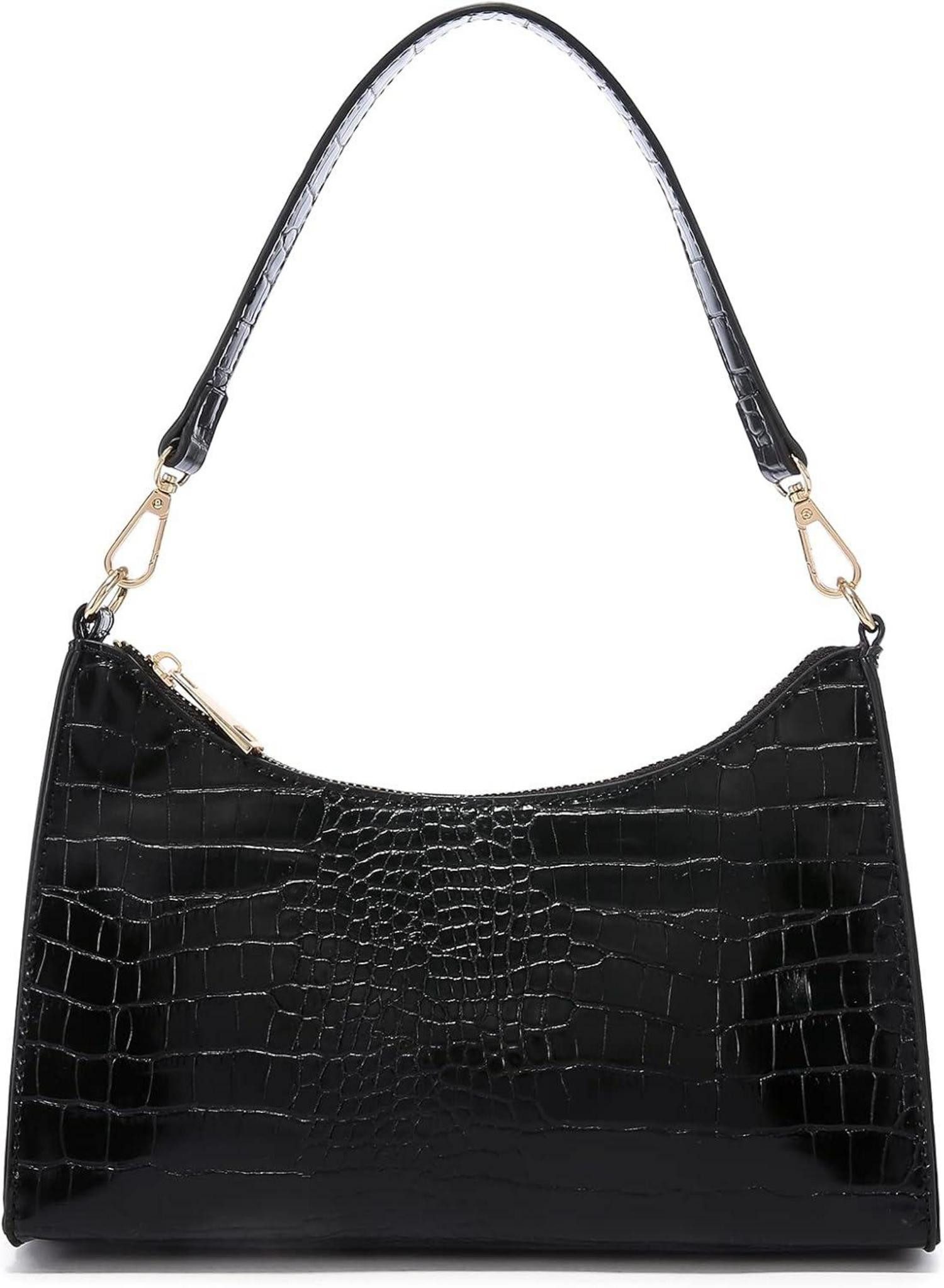 LuxusKollektion Schultertasche Kleine Umhängetasche aus Leder günstig online kaufen