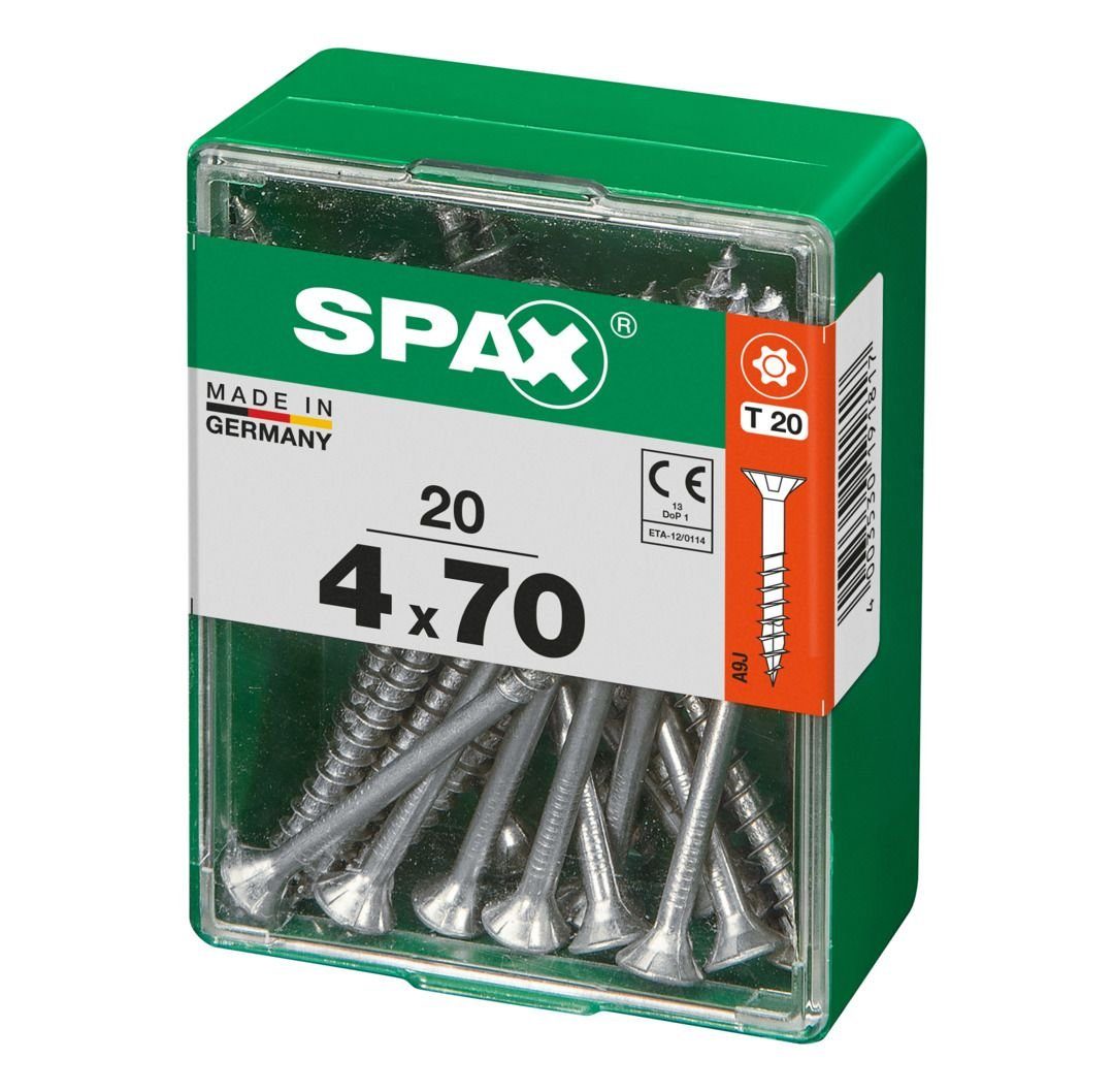 Universalschrauben - x SPAX 70 4.0 mm 20 20 Holzbauschraube Spax TX