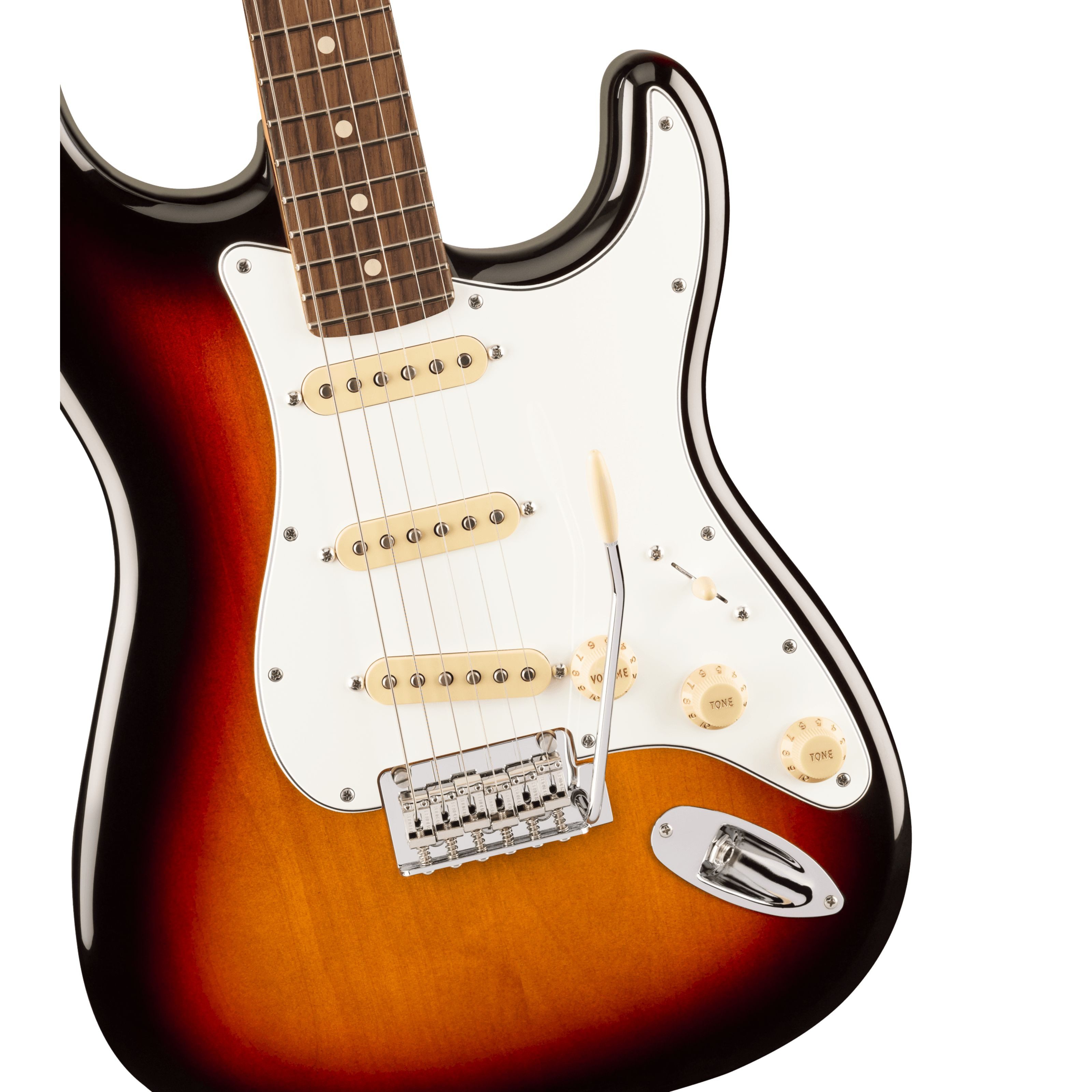 Fender E-Gitarre, E-Gitarren, ST-Modelle, Player II Stratocaster RW 3-Color Sunburst - E-Gitarre
