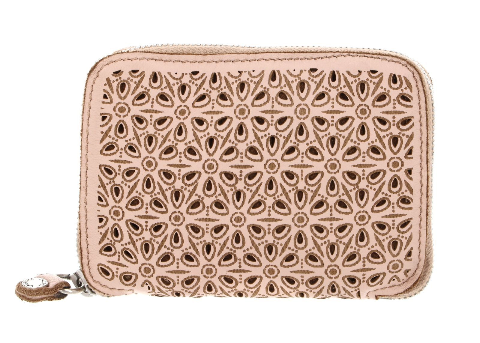 Caterina Lucchi Geldbörse Diva Zip Around Wallet, aus echtem Kalbsleder