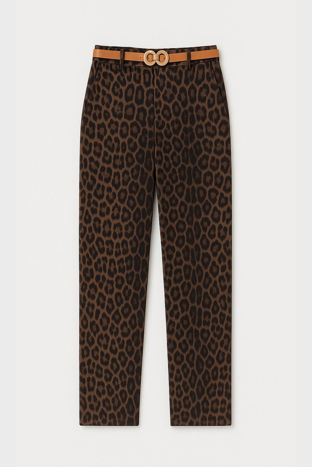 touche prive 5-Pocket-Jeans Karottenhose mit Leopardenmuster günstig online kaufen