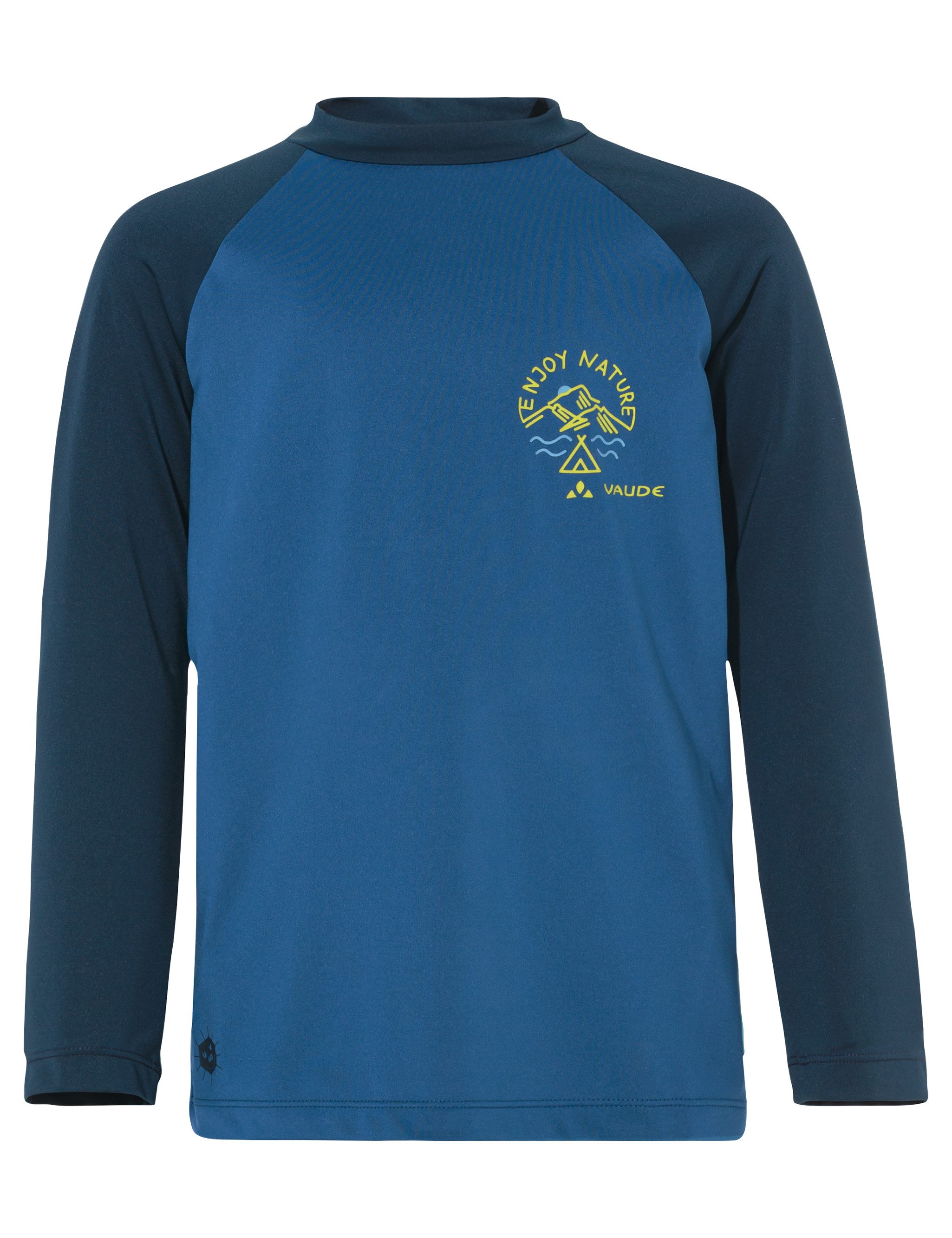 VAUDE Langarmshirt Kids Solaro LS T-Shirt III für Kinder, Langarm, hoher UV-Schutz, elastisches Material