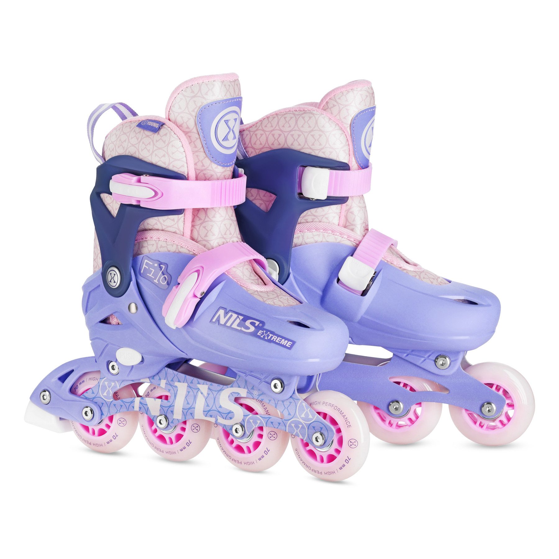 Inlineskates Inliner Filo Skates für Kinder und Jugendliche verstellbare Größen