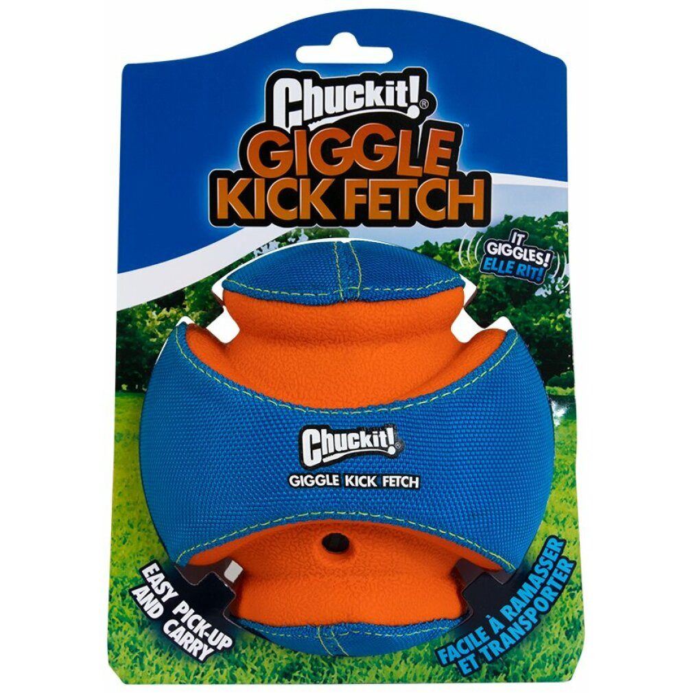 Chuckit Tierquietschie Giggle kick fetch sm