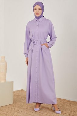 ARMİNE Maxikleid Armine Pocket Aller Viskosekleid – moderne und elegante Hijab-Mode