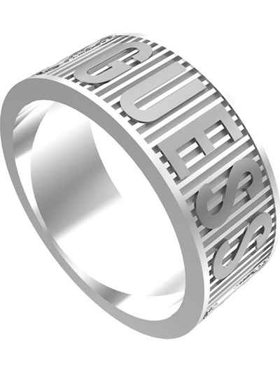 Guess Fingerring Guess Herren-Herrenring Edelstahl