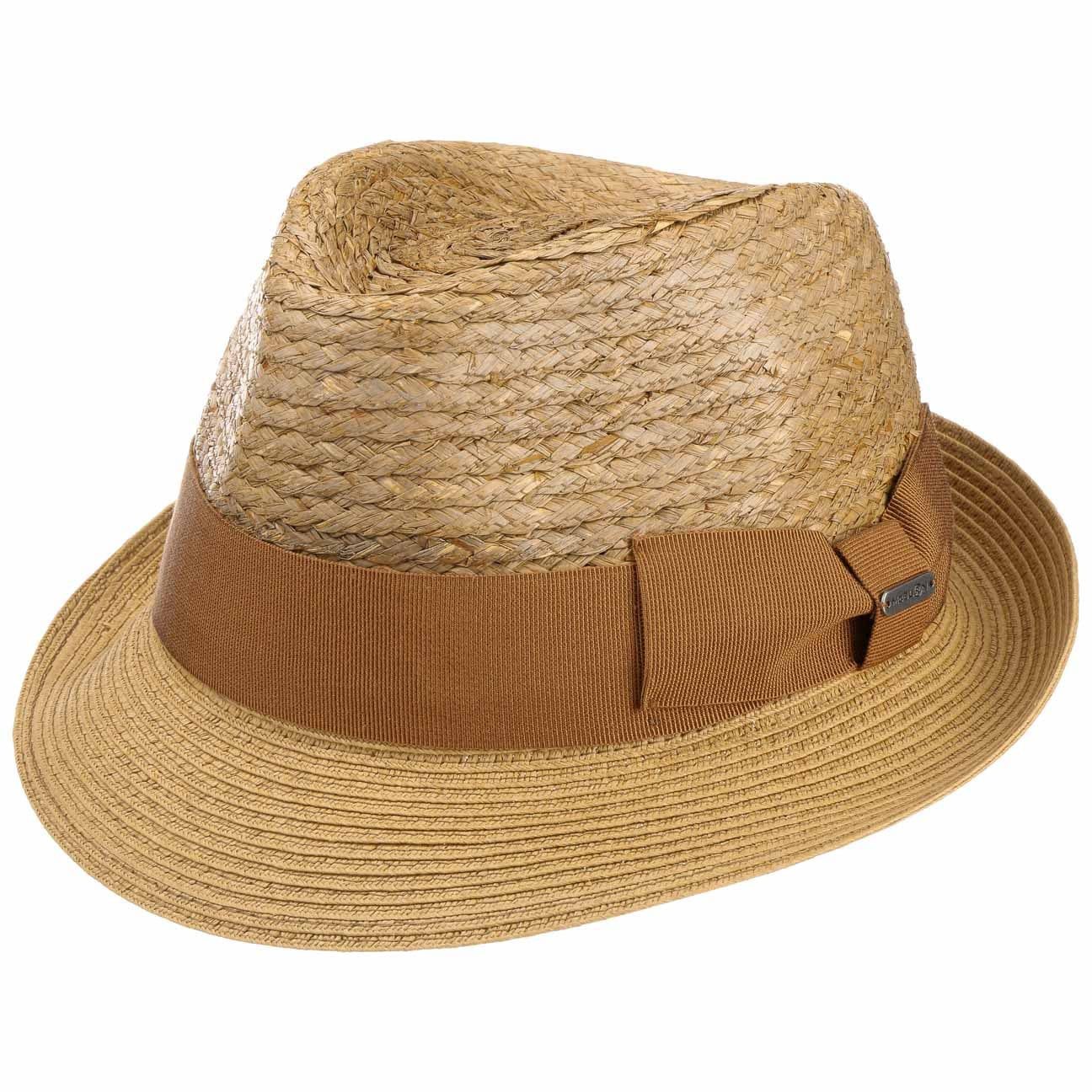 McBurn Sonnenhut (1-St) Damenhut mit Ripsband, Made in Italy