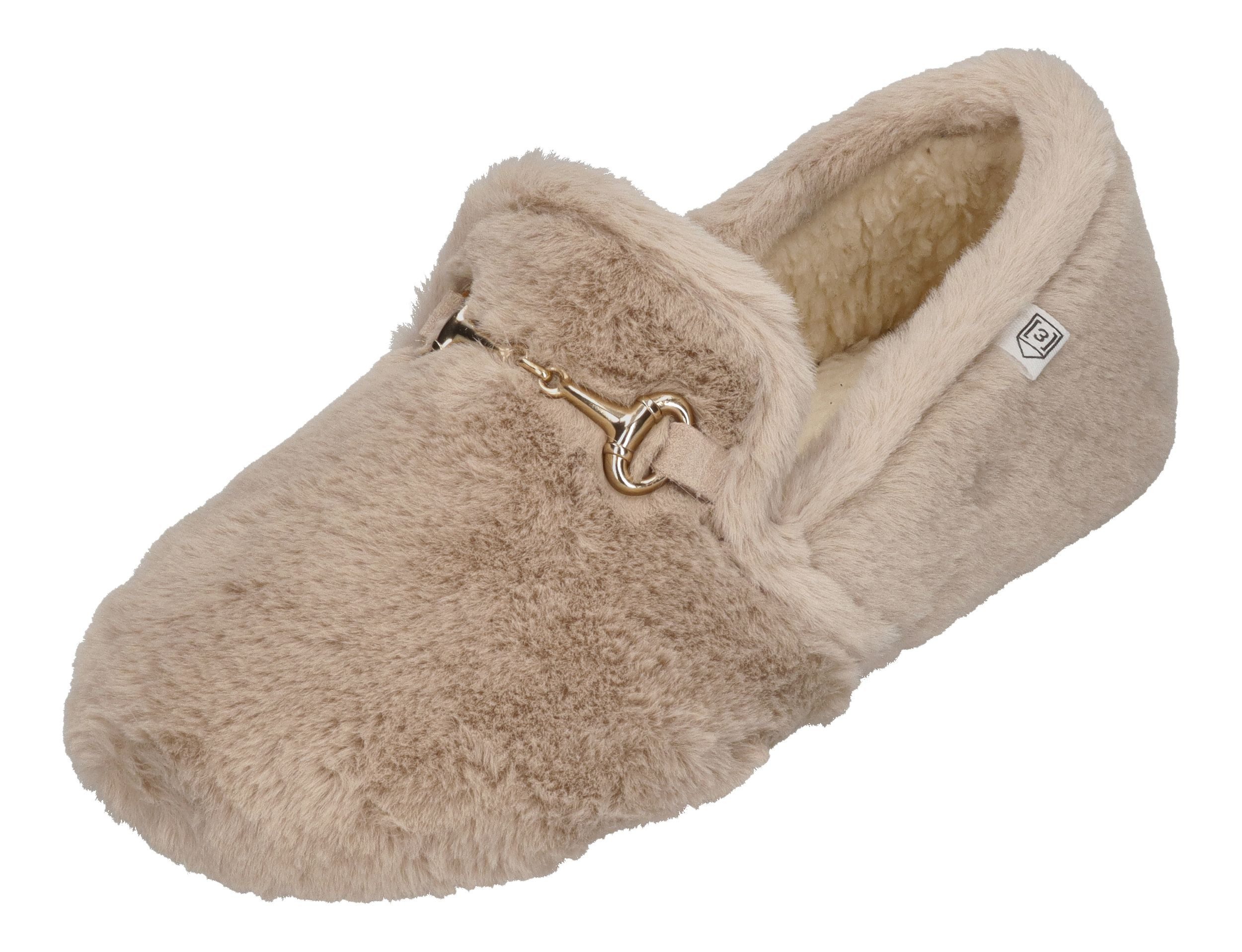 espadrij l´originale BALLERINE COZY Hausschuh Beige
