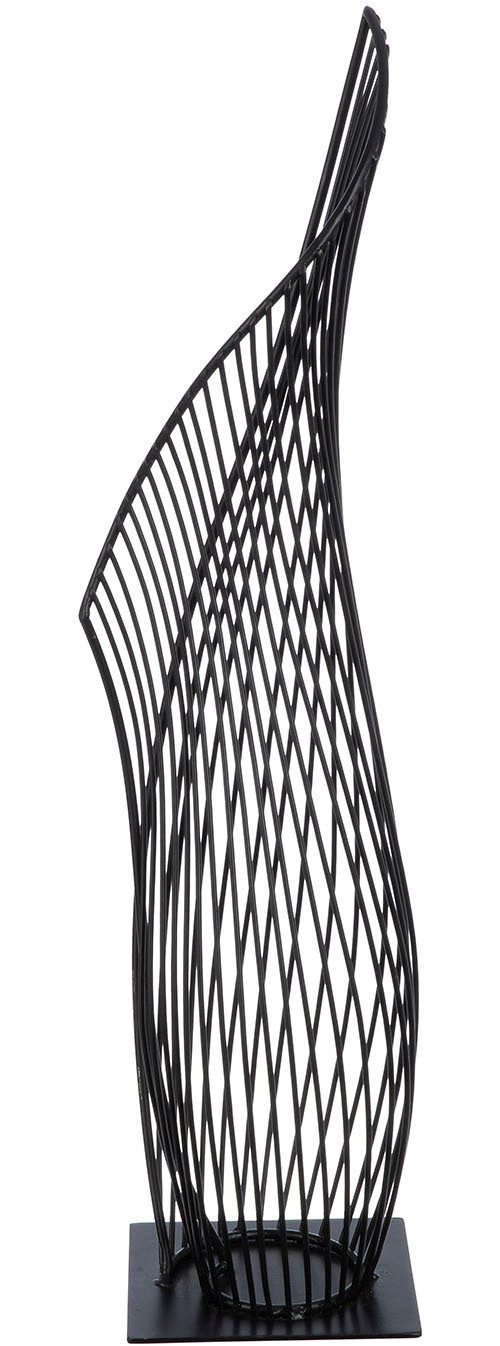Casablanca by Gilde Dekoobjekt Dekoobjekt Der Schwung schwarz H. 57 cm (1 St)