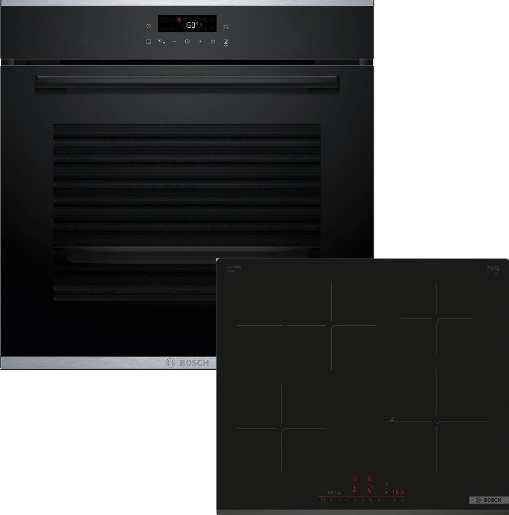 Backofen-Set 4 HBA271BB3 + PIF63KHC1E + HEZ538000