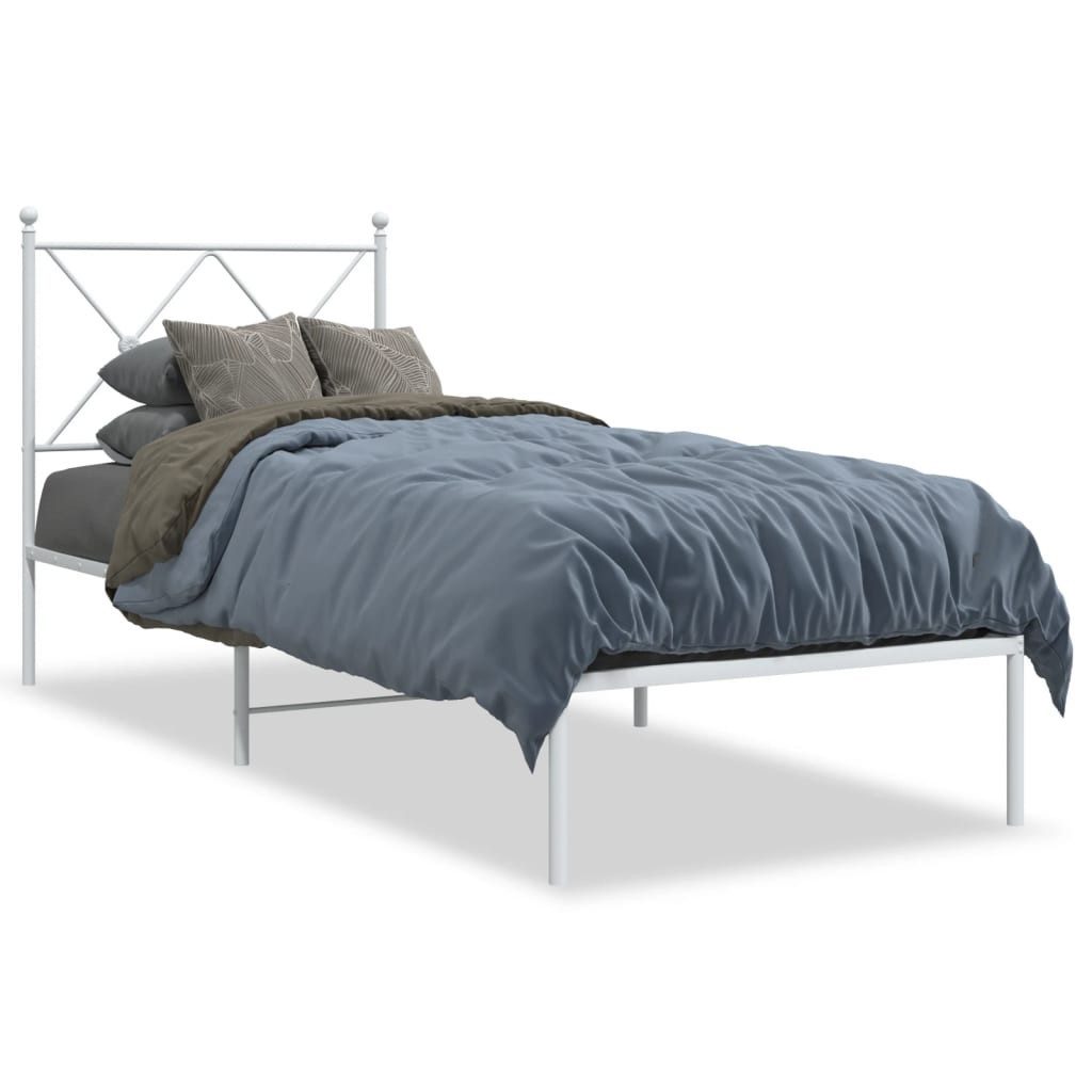 vidaXL Bett Metallbett ohne Matratze mit günstig online kaufen