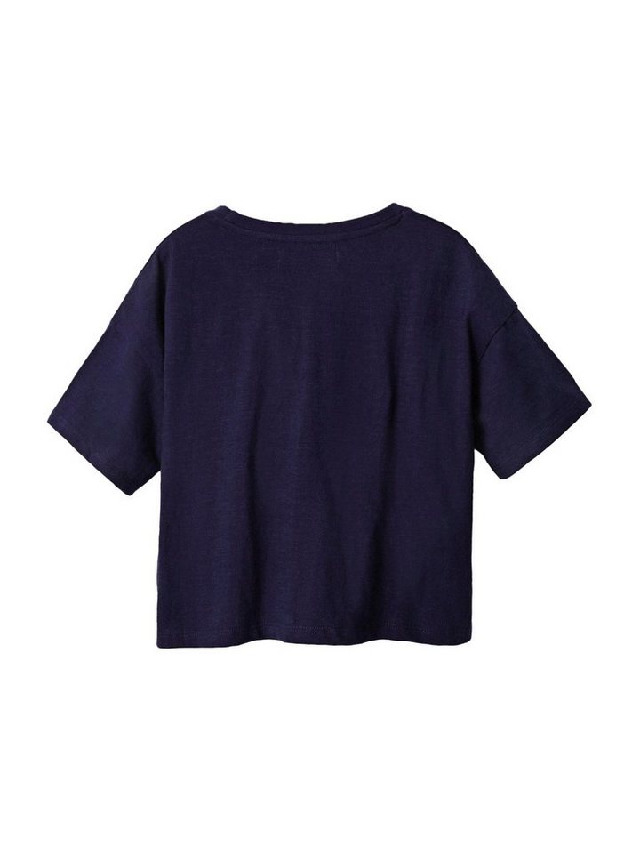 Desigual T-Shirt Swanson (1-tlg) Weiteres Detail, Plain/ohne Details,  Abgesteppter Saum/Kante