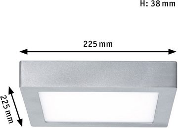 Paulmann LED Deckenleuchte Carpo, Dimmfunktion, Memoryfunktion, mehrere Helligkeitsstufen, LED fest integriert, Extra-Warmweiß, Warmweiß, LED-Modul, LED Deckenlampe