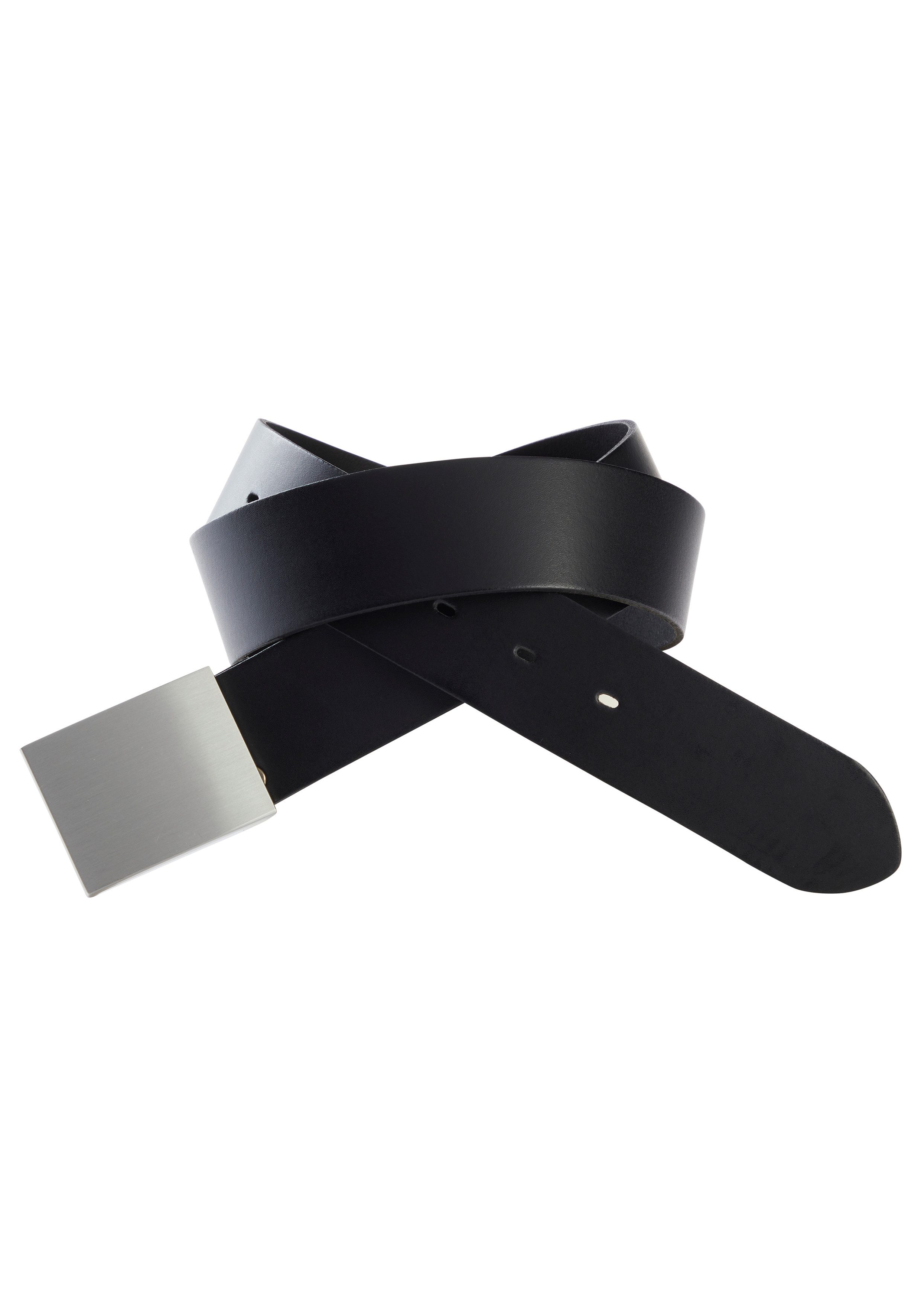 Man's World Koppelgürtel mit zeitloser mattsilberne Koppelschließe bis Gr. 135 - NEW