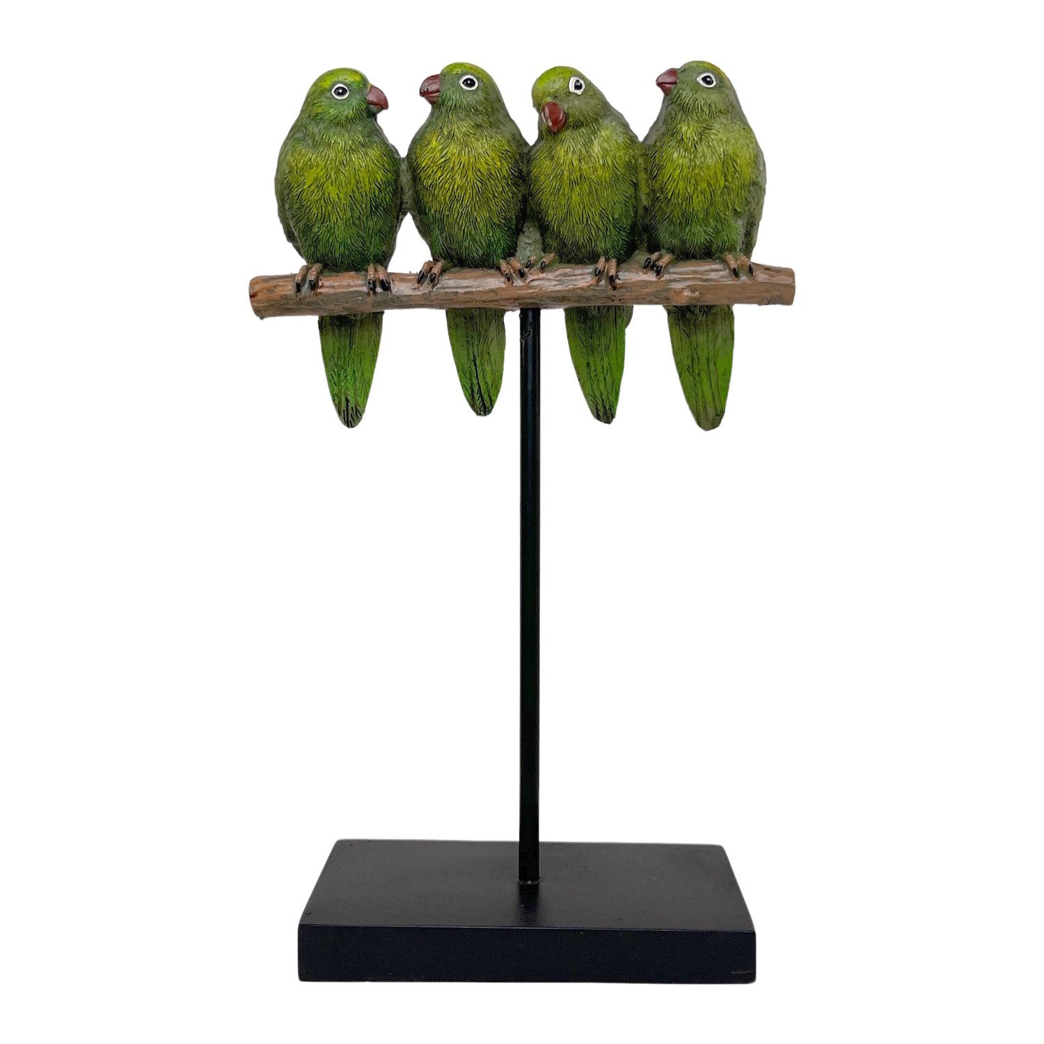 FTWdesign Schmuckständer Vogelstange Schmuckständer in grün