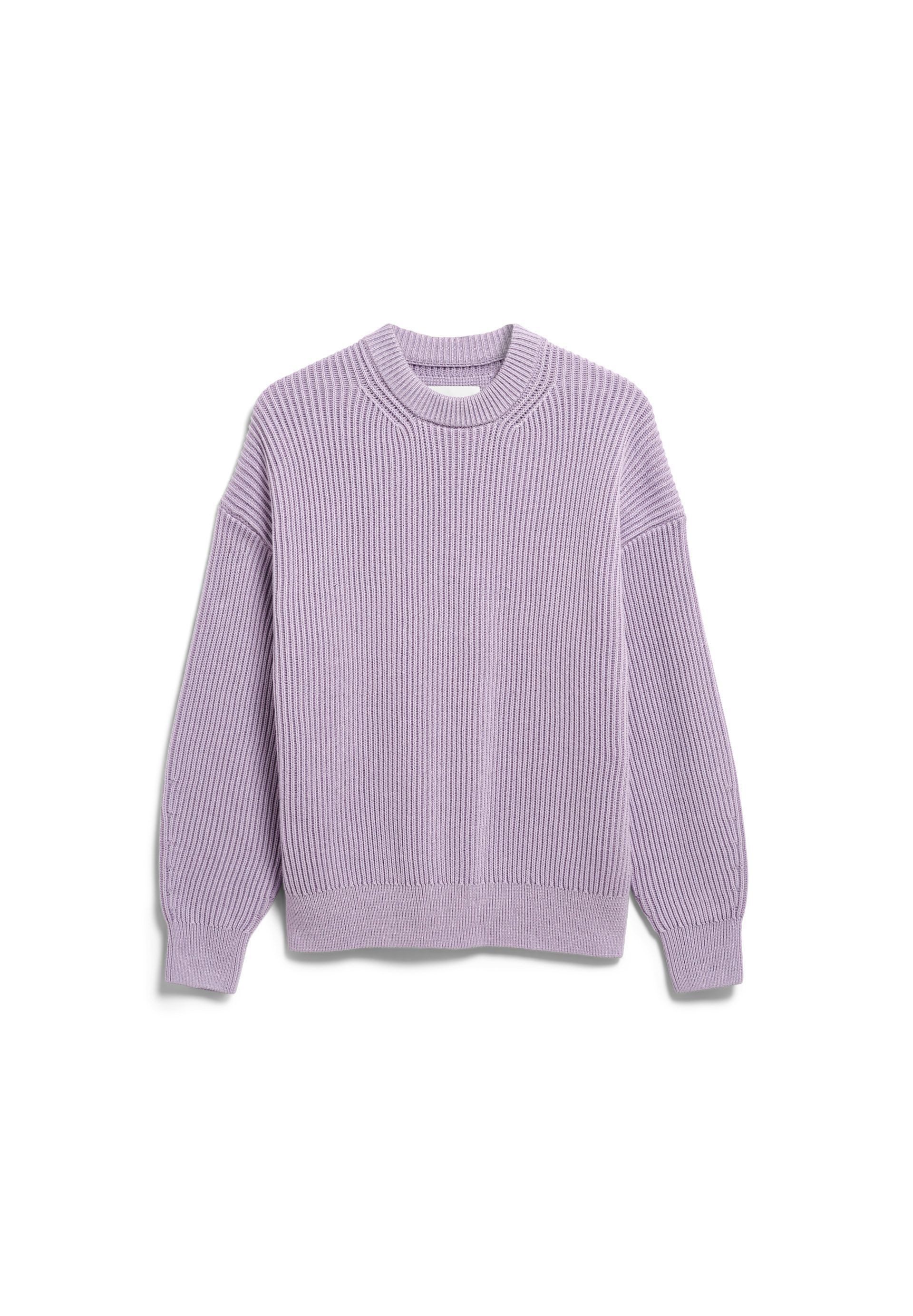 Strickpullover VANISÉ RIB Strickpullover aus 100% Bio-Baumwolle
