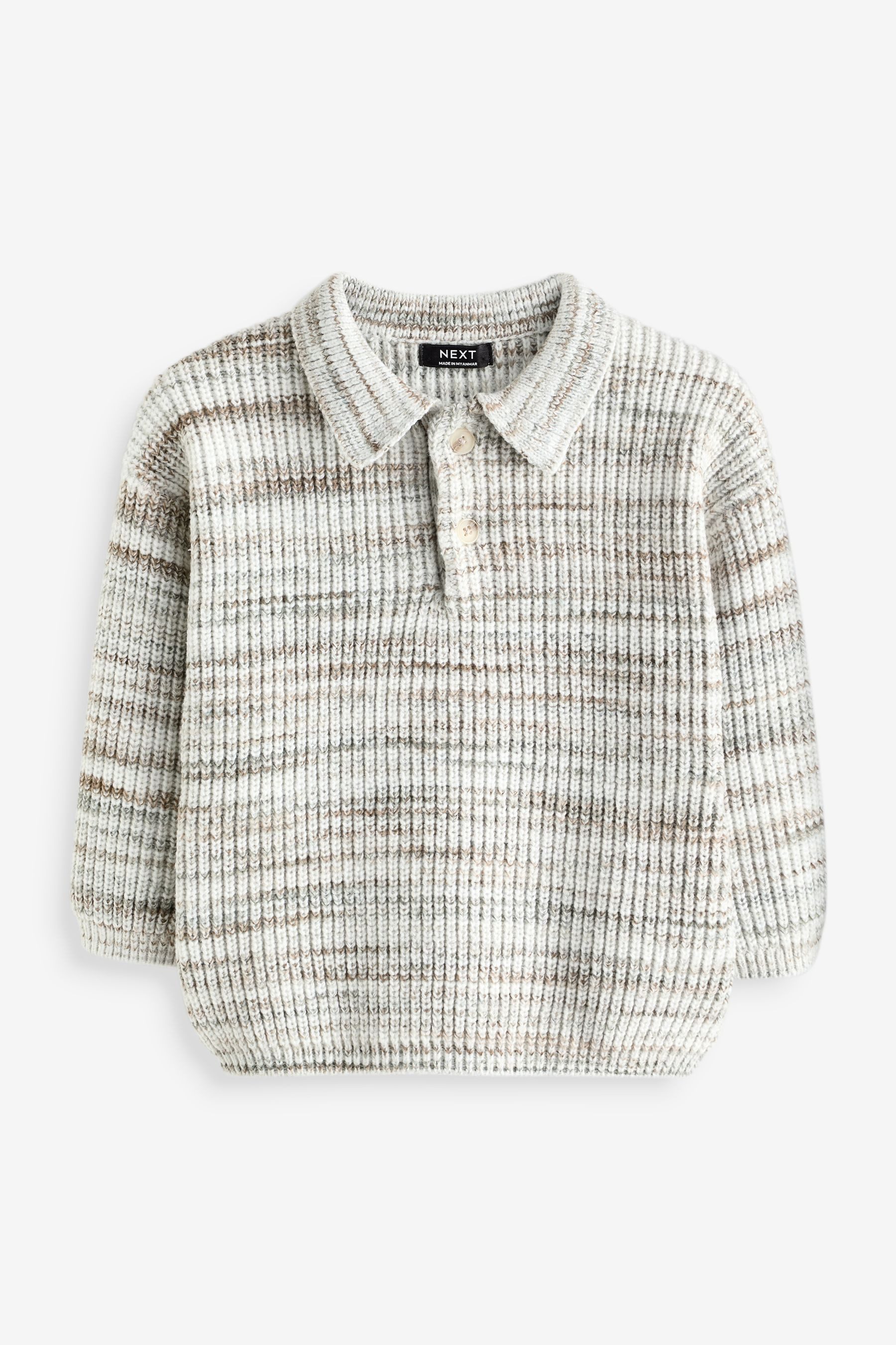 Next Polokragenpullover Langärmeliges Polo-Shirt (1-tlg) günstig online kaufen