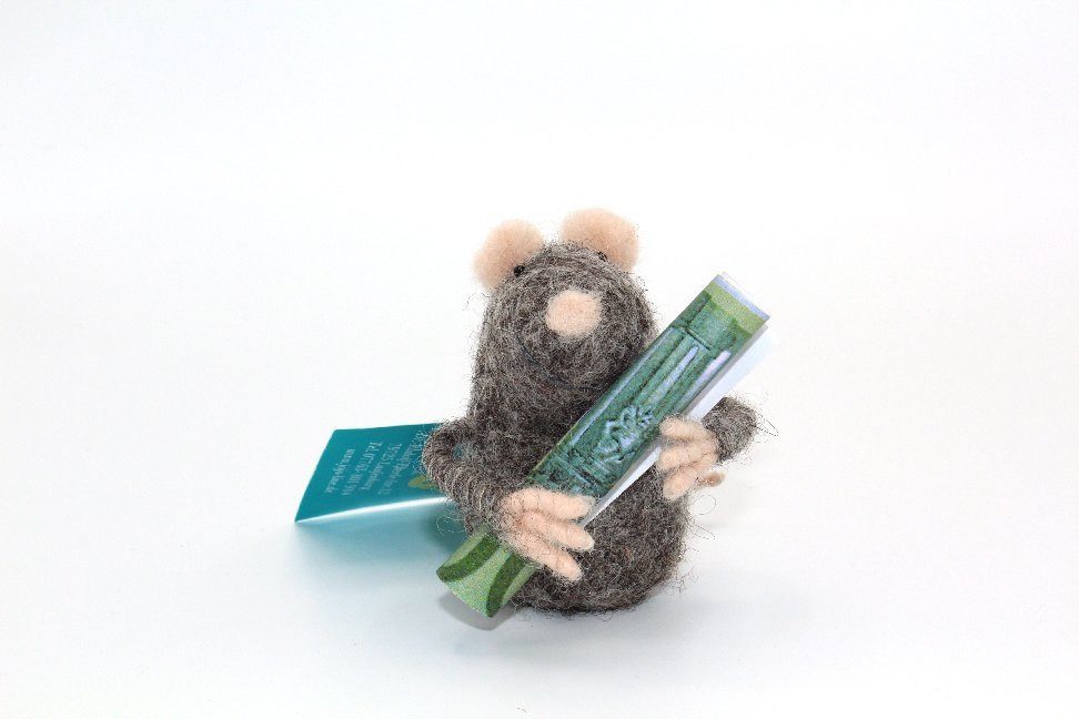 Jojo Fotoalbum Geldmäuse, 5-7 cm, grau